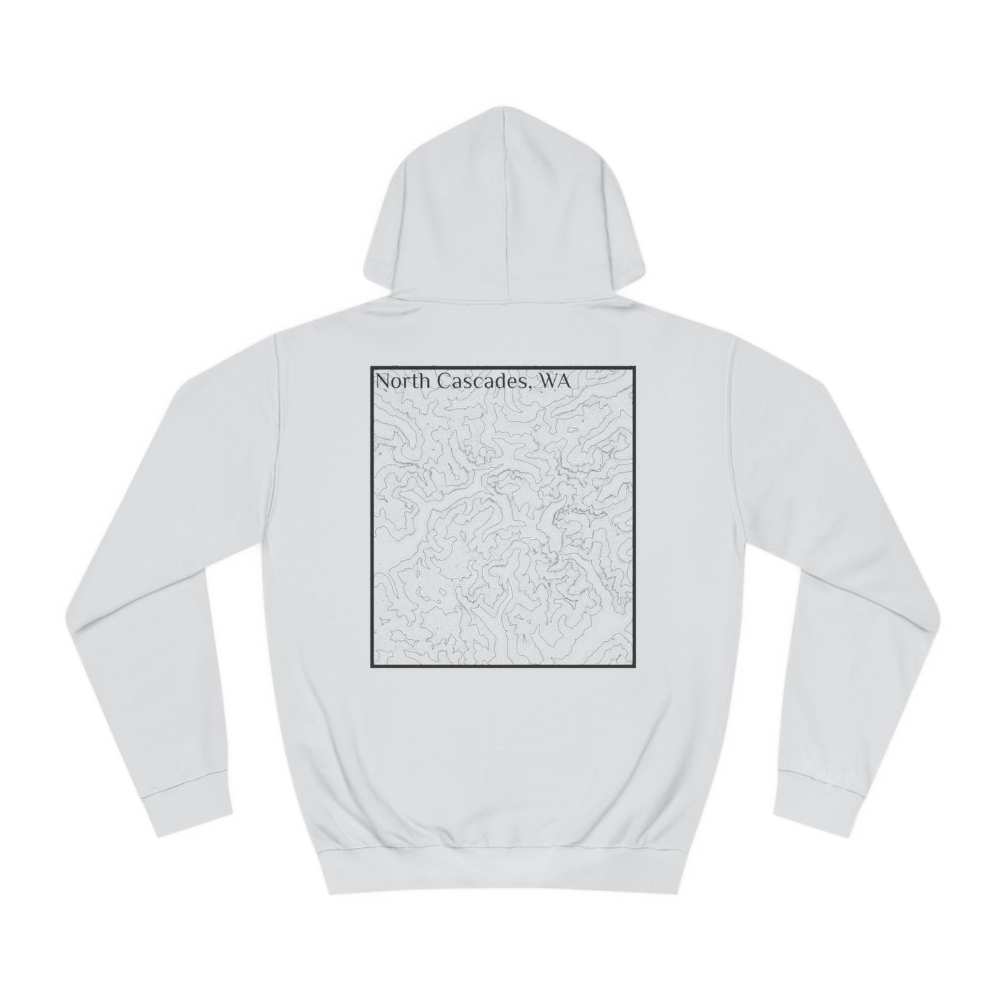 North Cascades, WA Hooded Sweatshirt