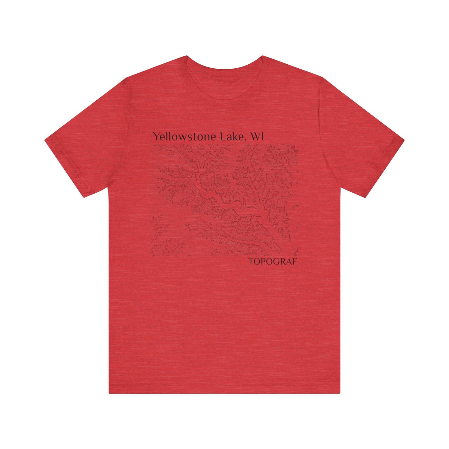 Yellowstone Lake, WI Short Sleeve Tee