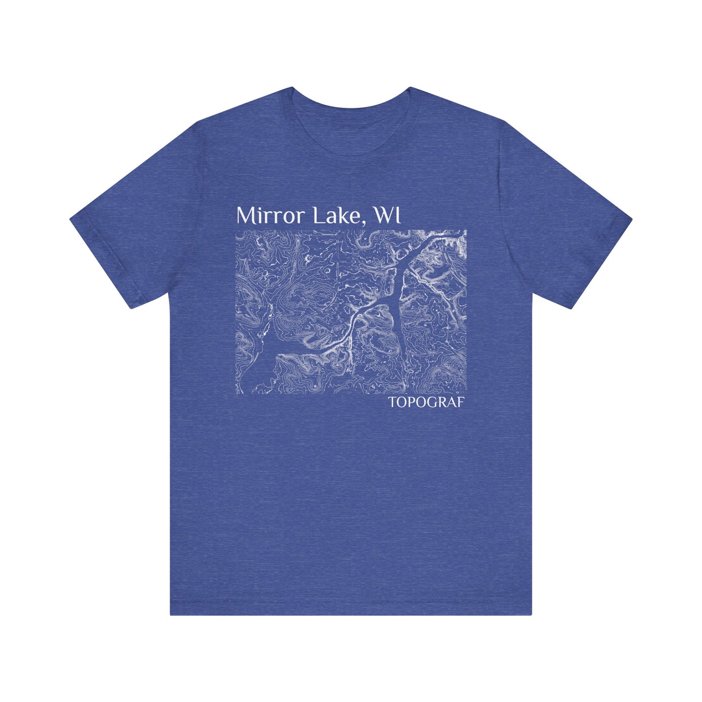 Mirror Lake, WI Short Sleeve Tee