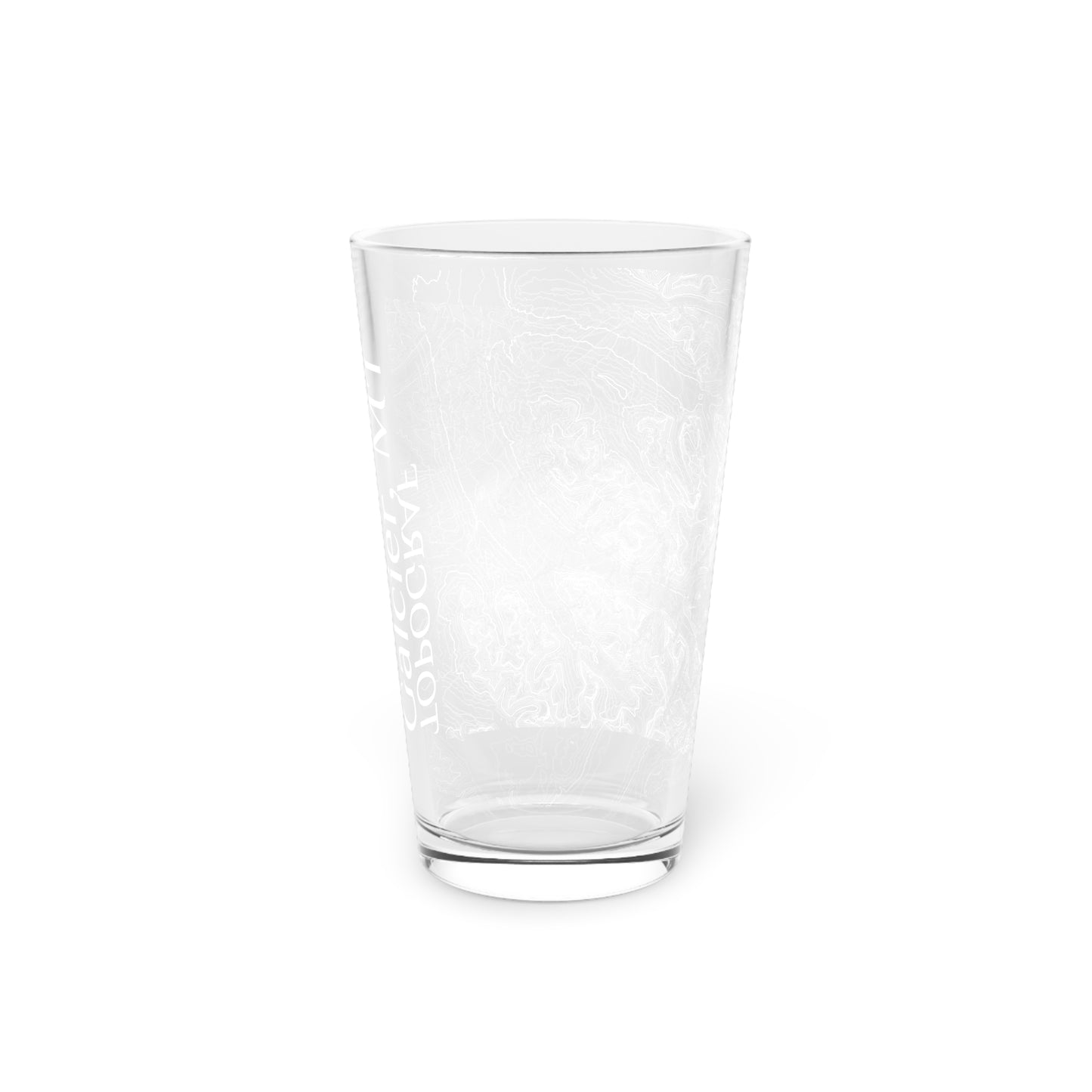 Glacier, MT Pint Glass, 16oz