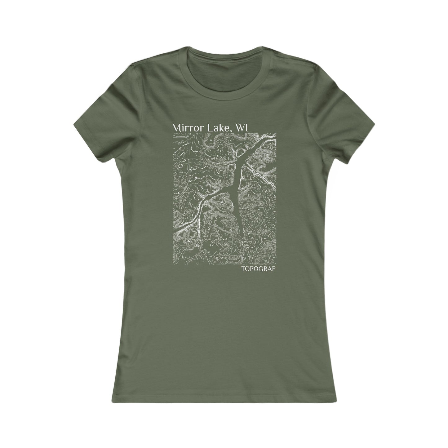 Mirror Lake, WI Women's T Shirt