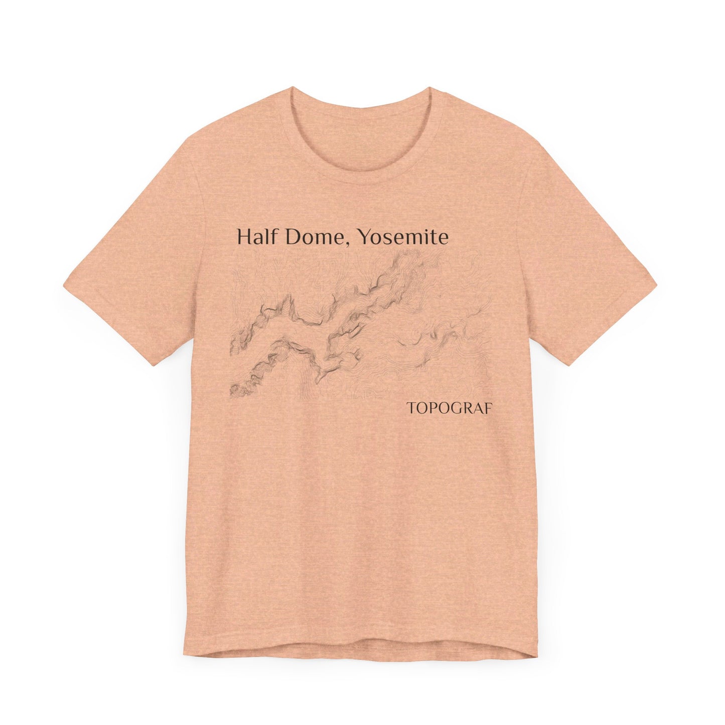 Half Dome, CA Short Sleeve Tee