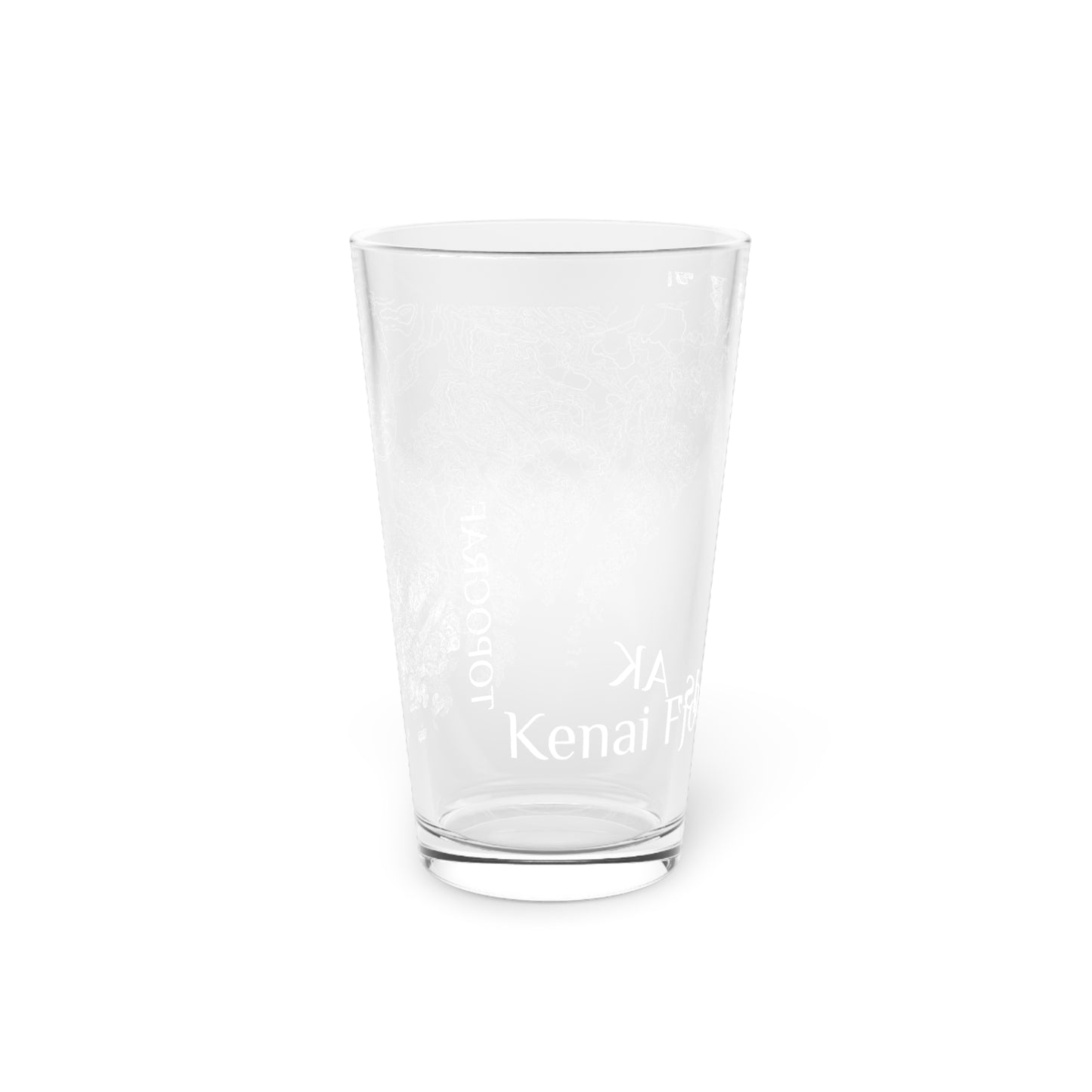 Kenai Fjords, AK Pint Glass, 16oz