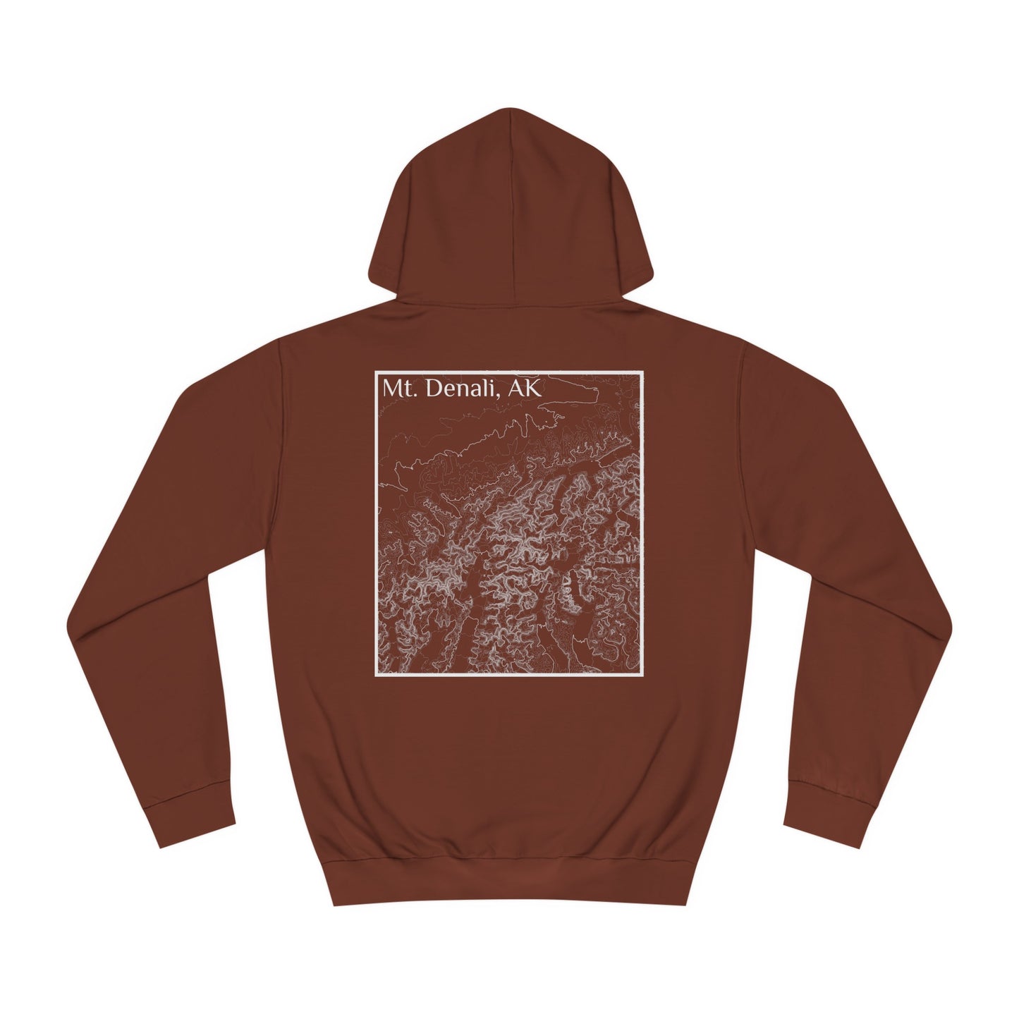 Mt. Denali, AK Hooded Sweatshirt