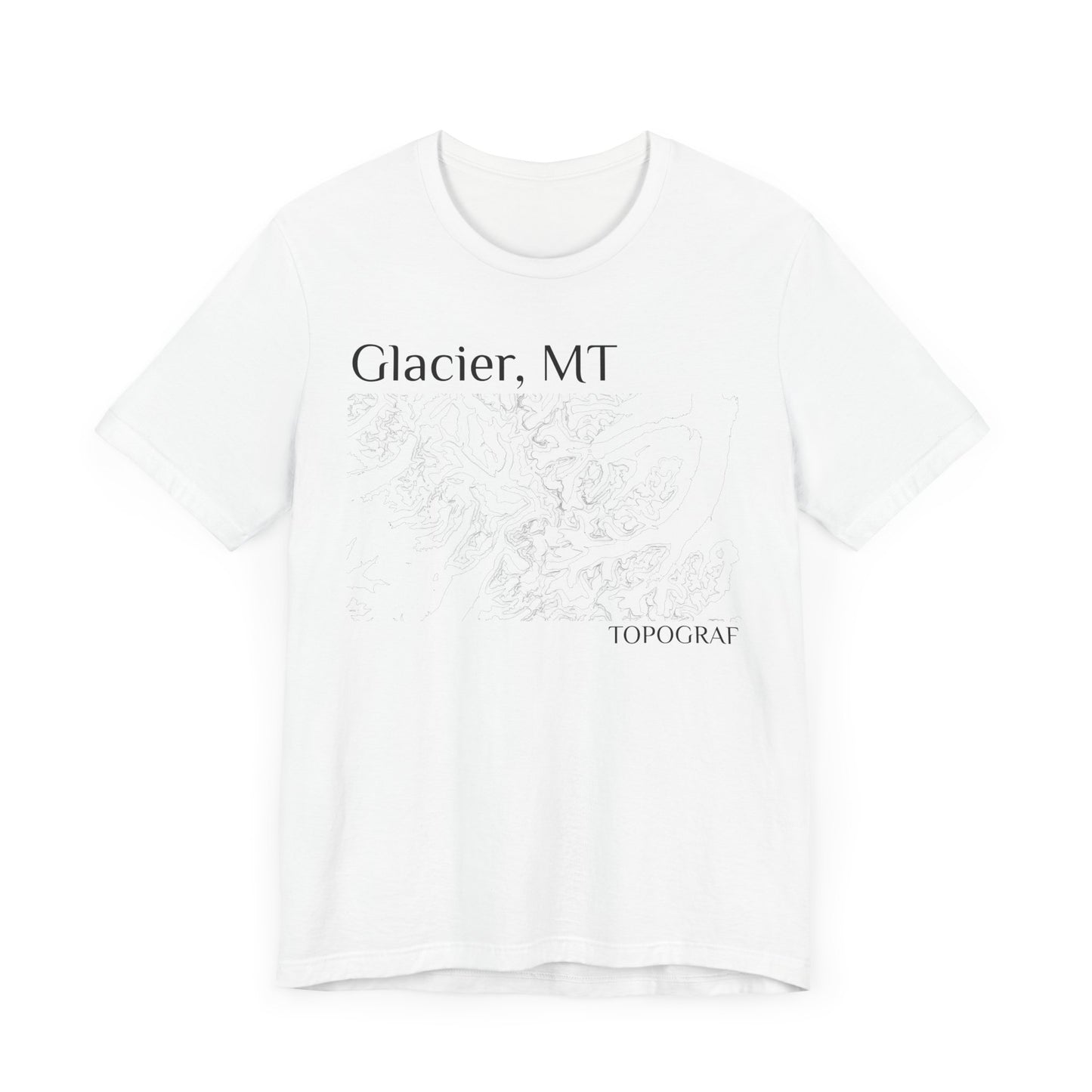 Glacier, MT Short Sleeve Tee