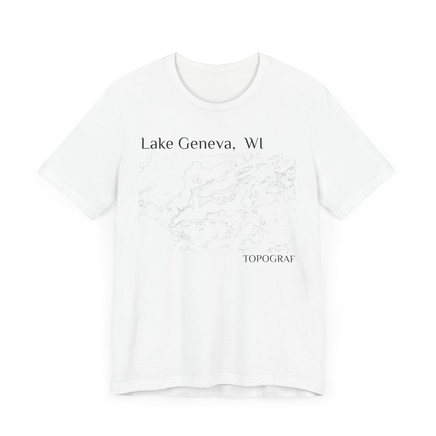 Lake Geneva, WI Short Sleeve Tee