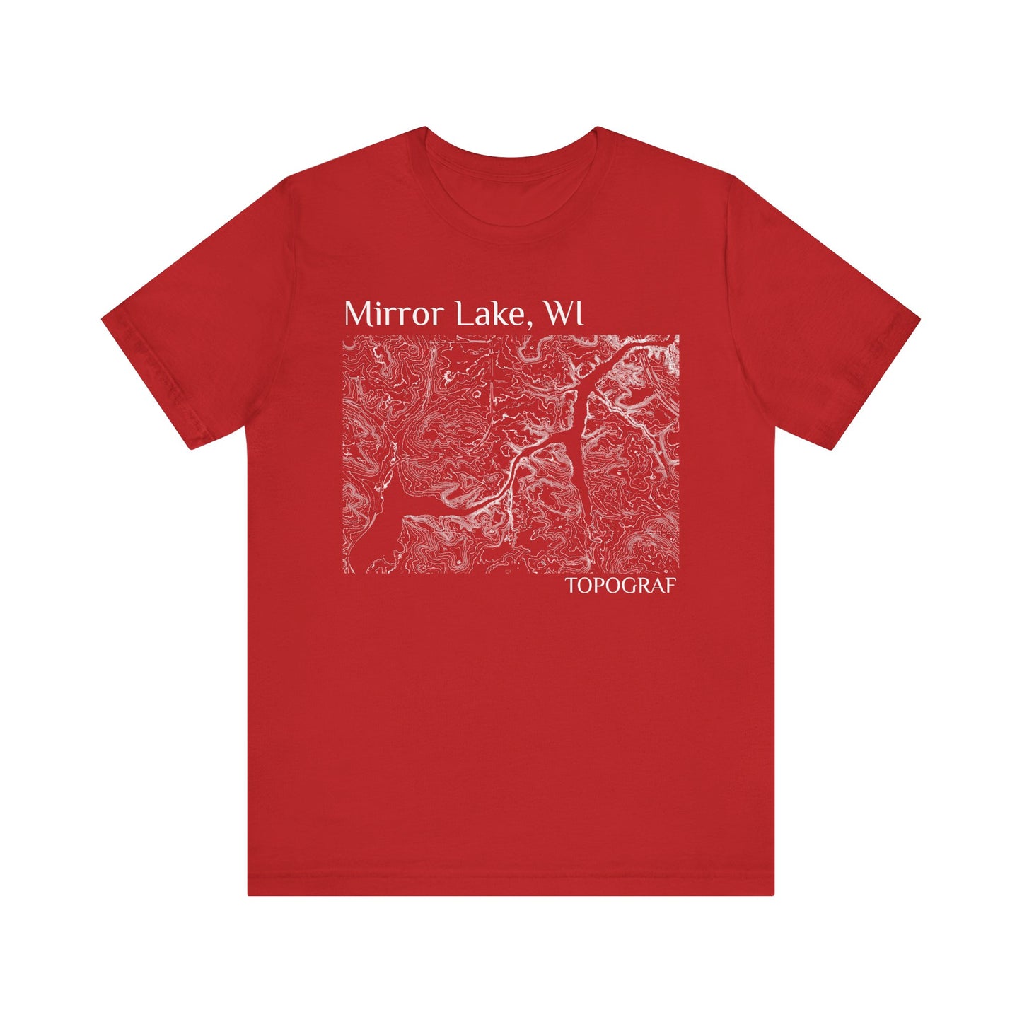 Mirror Lake, WI Short Sleeve Tee