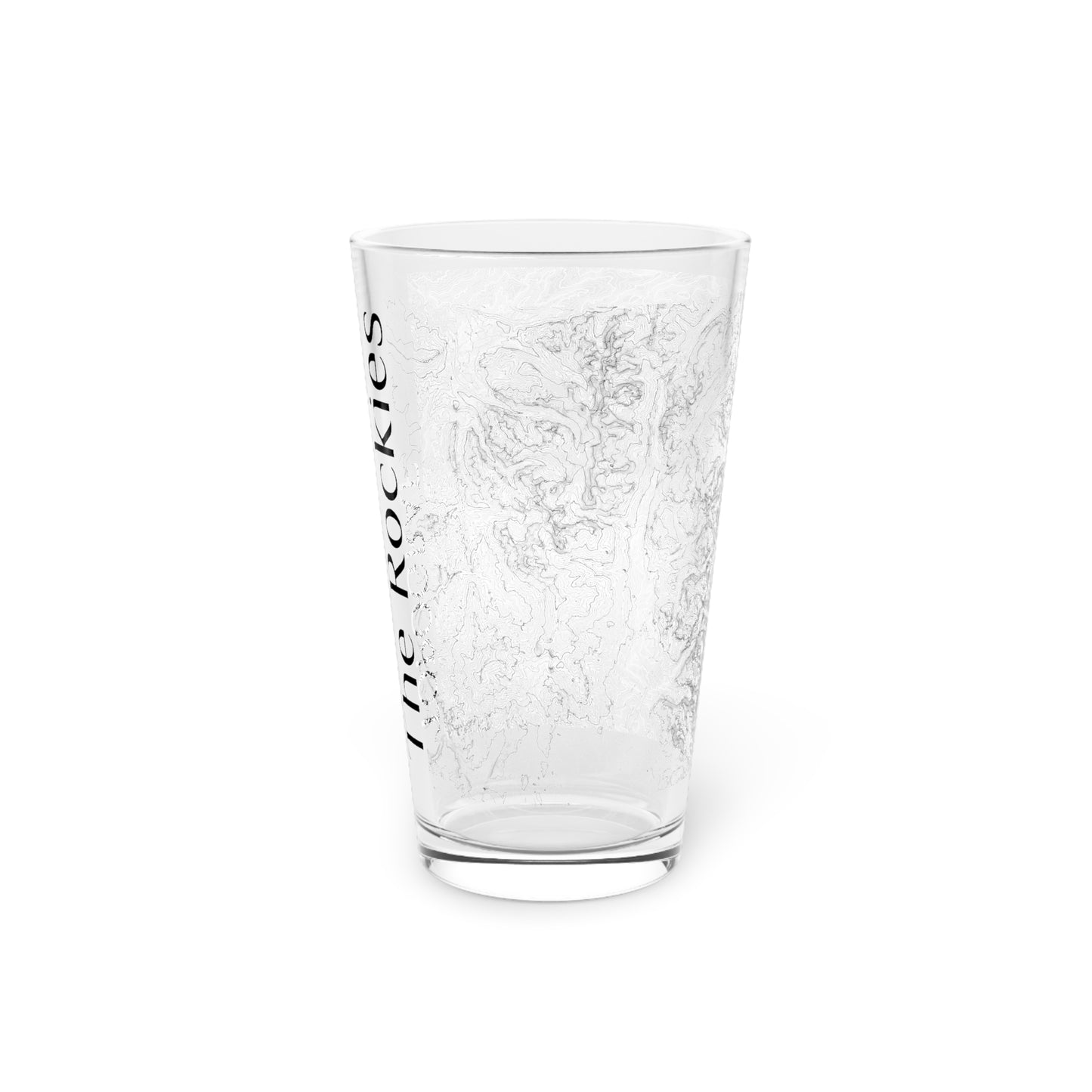 The Rockies Pint Glass, 16oz