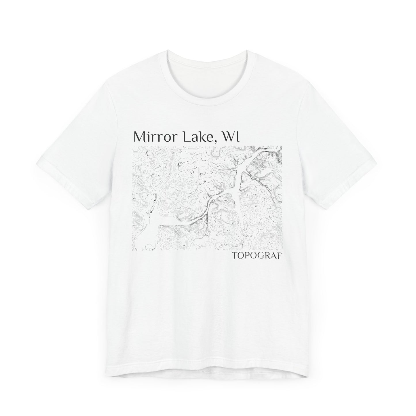 Mirror Lake, WI Short Sleeve Tee