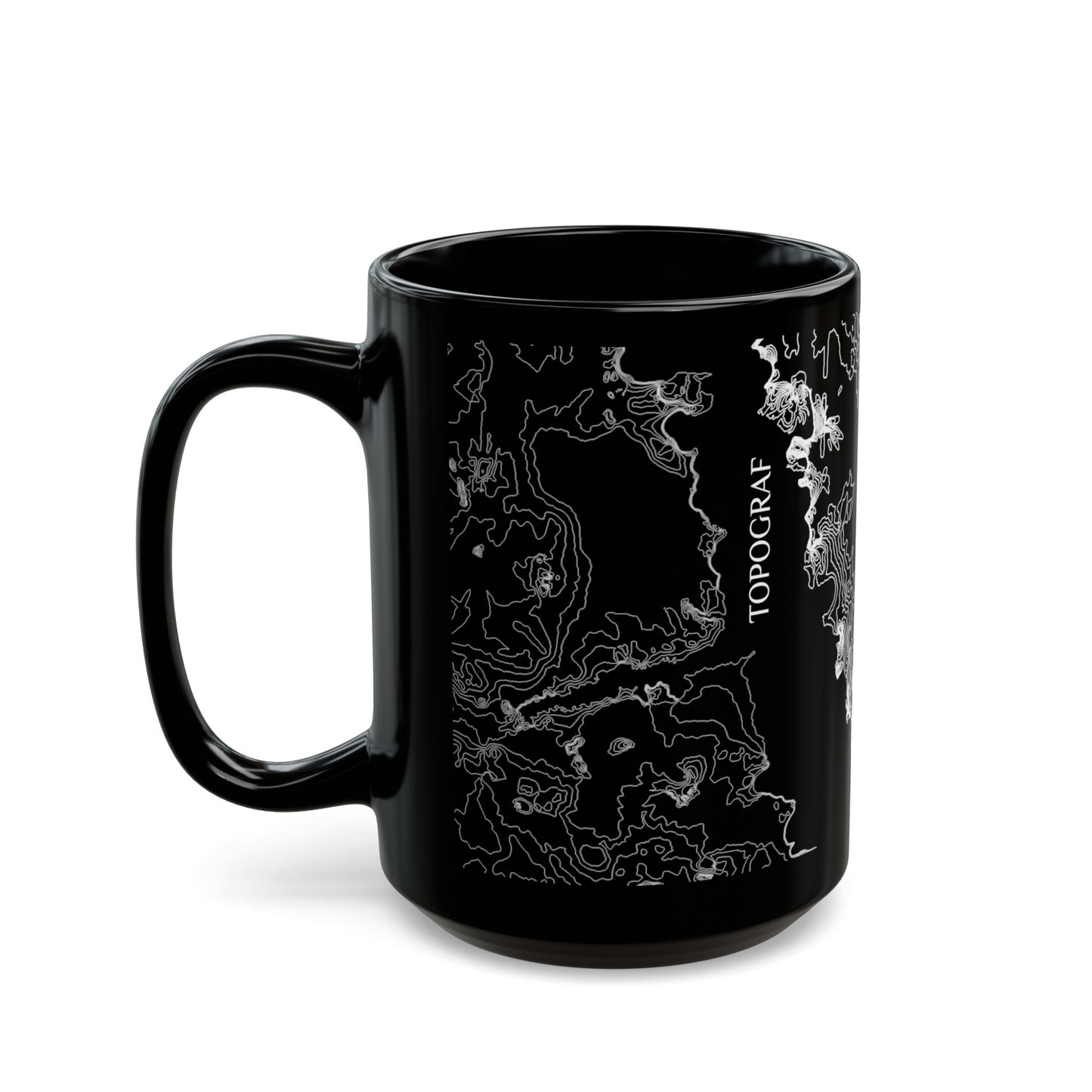 Buckhorn, WI Black Mug 15 oz.