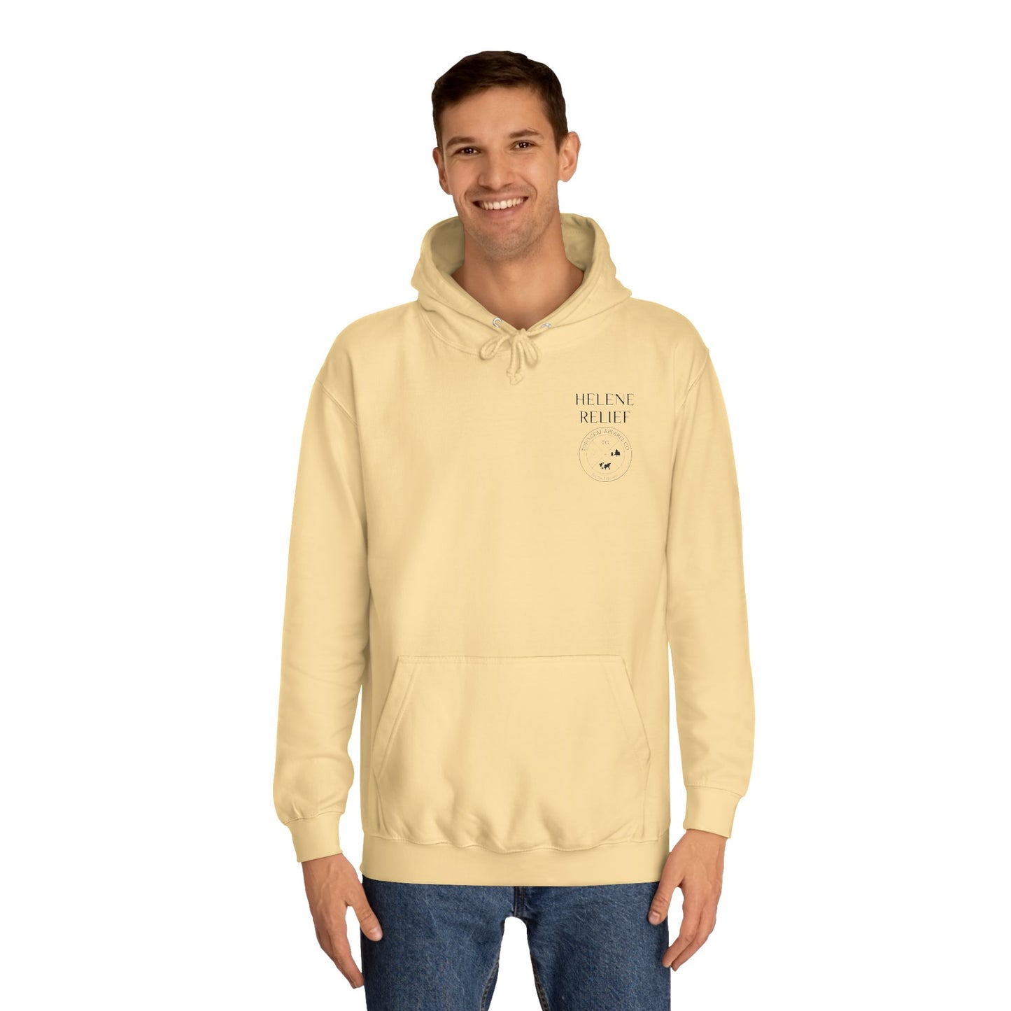 Western North Carolina Helene Relief Hooded Sweatshirt