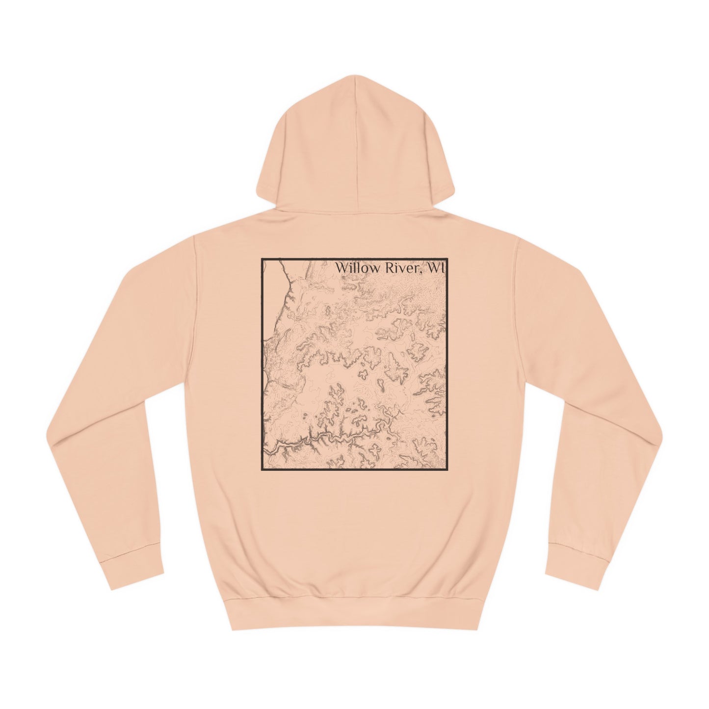 Willow River, WI Hooded Sweatshirt