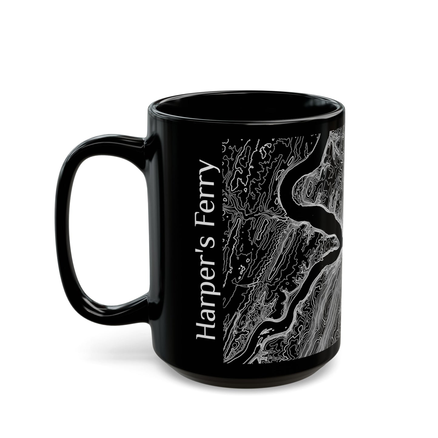 Harper's Ferry Black Mug 15 oz.