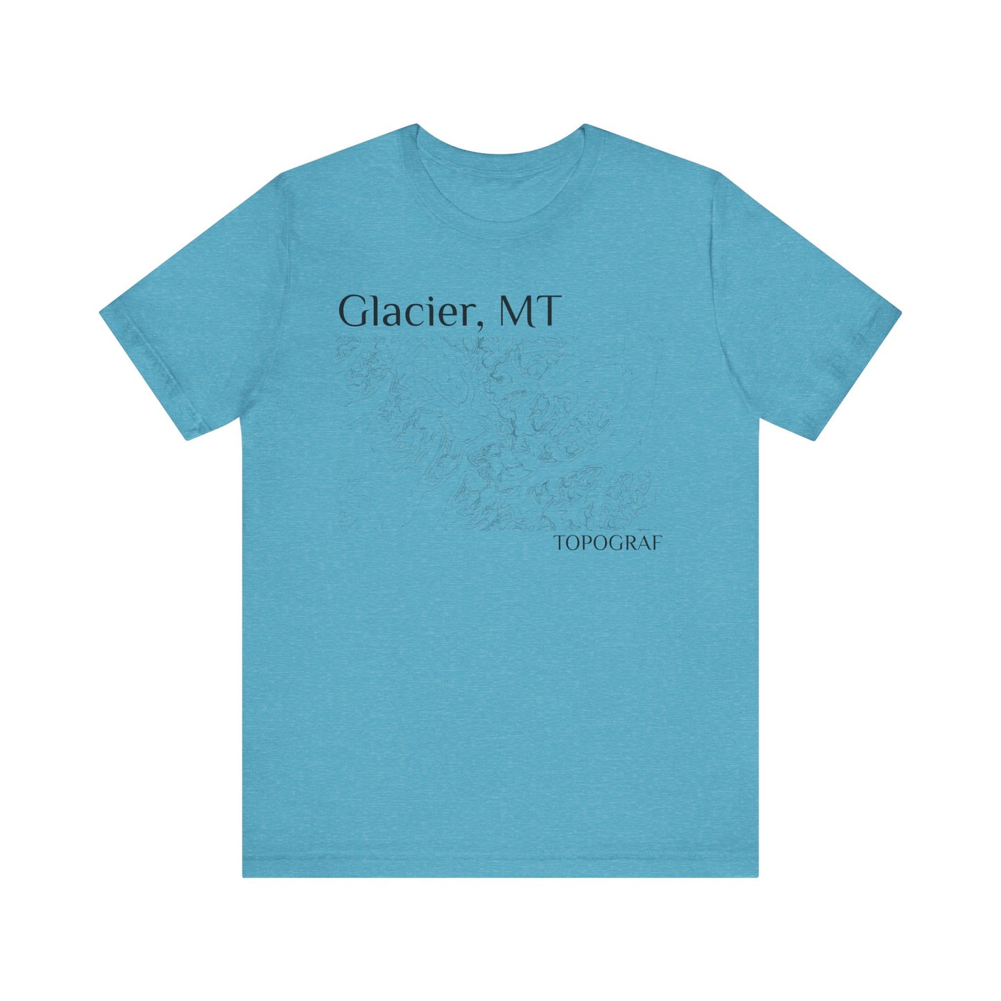 Glacier, MT Short Sleeve Tee