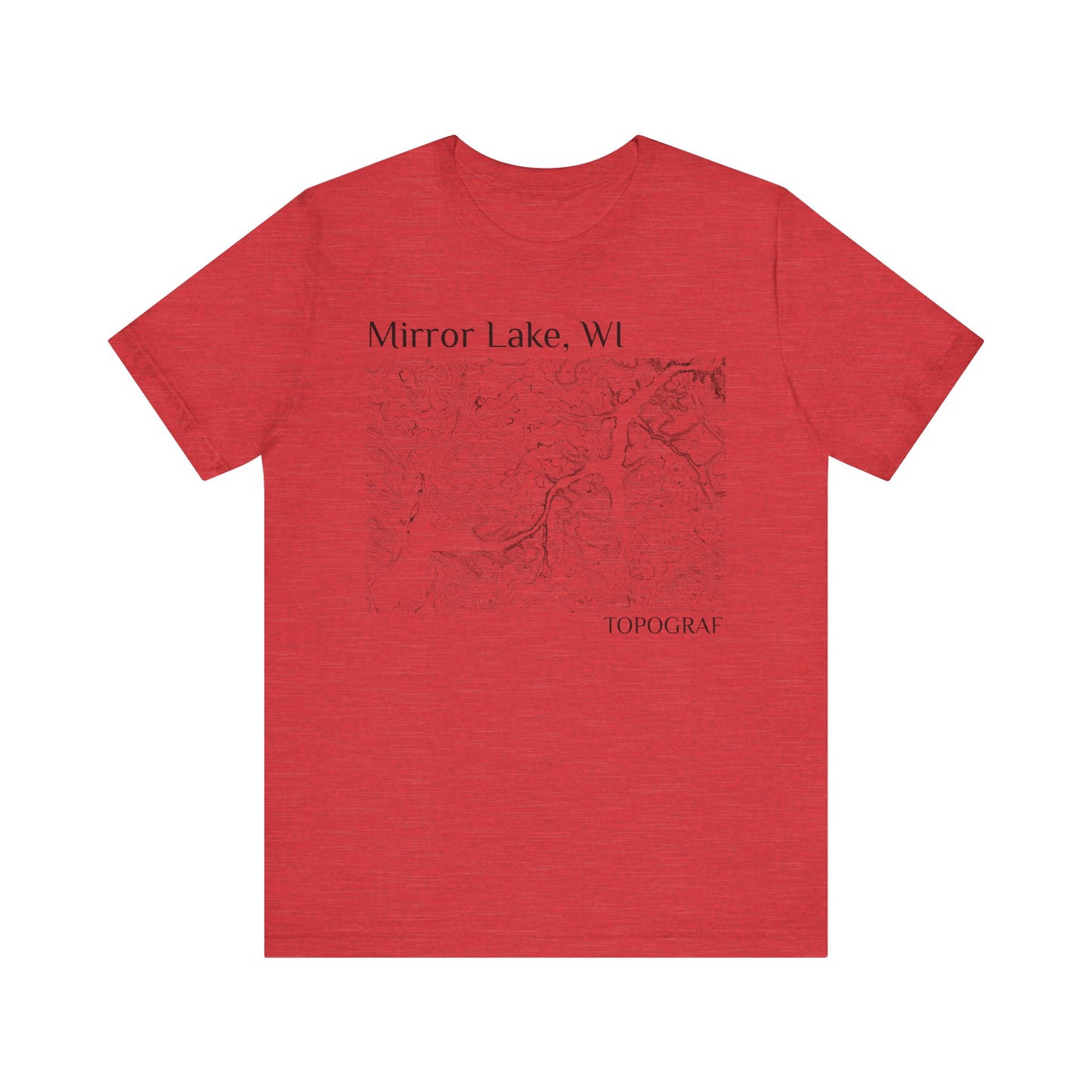 Mirror Lake, WI Short Sleeve Tee