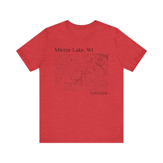 Mirror Lake, WI Short Sleeve Tee