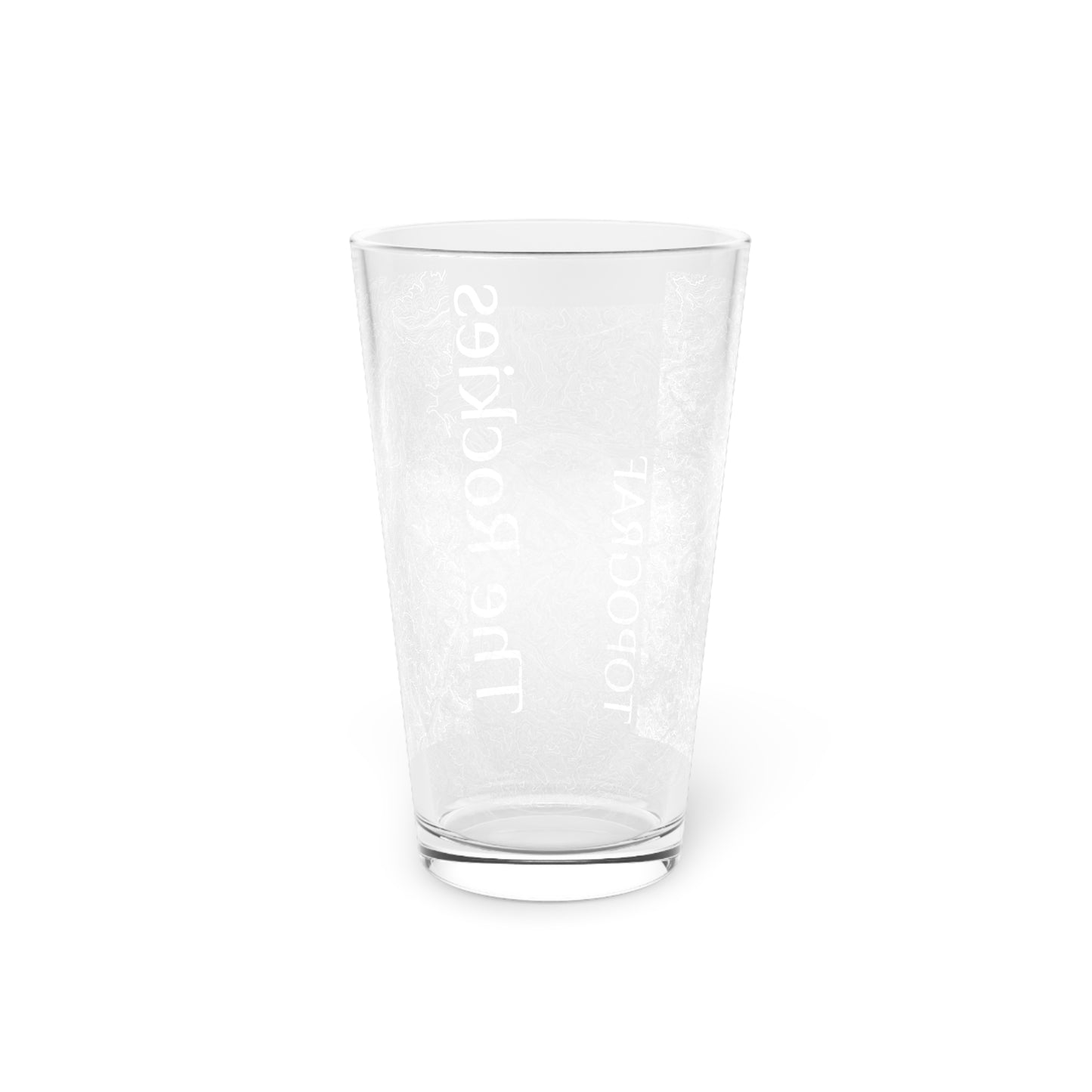 The Rockies Pint Glass, 16oz