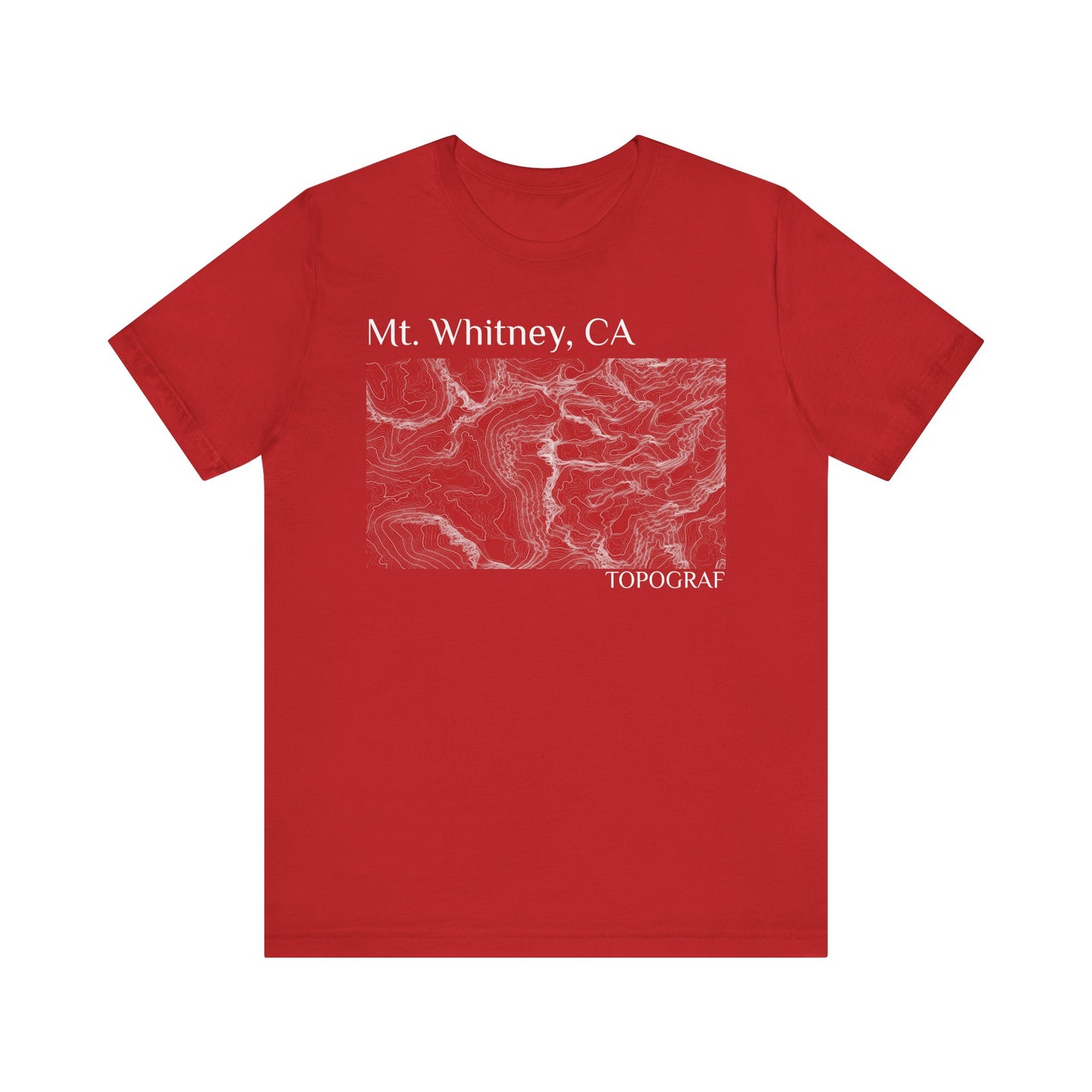 Mt. Whitney, CA Short Sleeve Tee