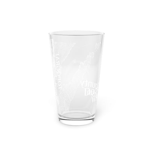 Door County, WI Pint Glass, 16oz