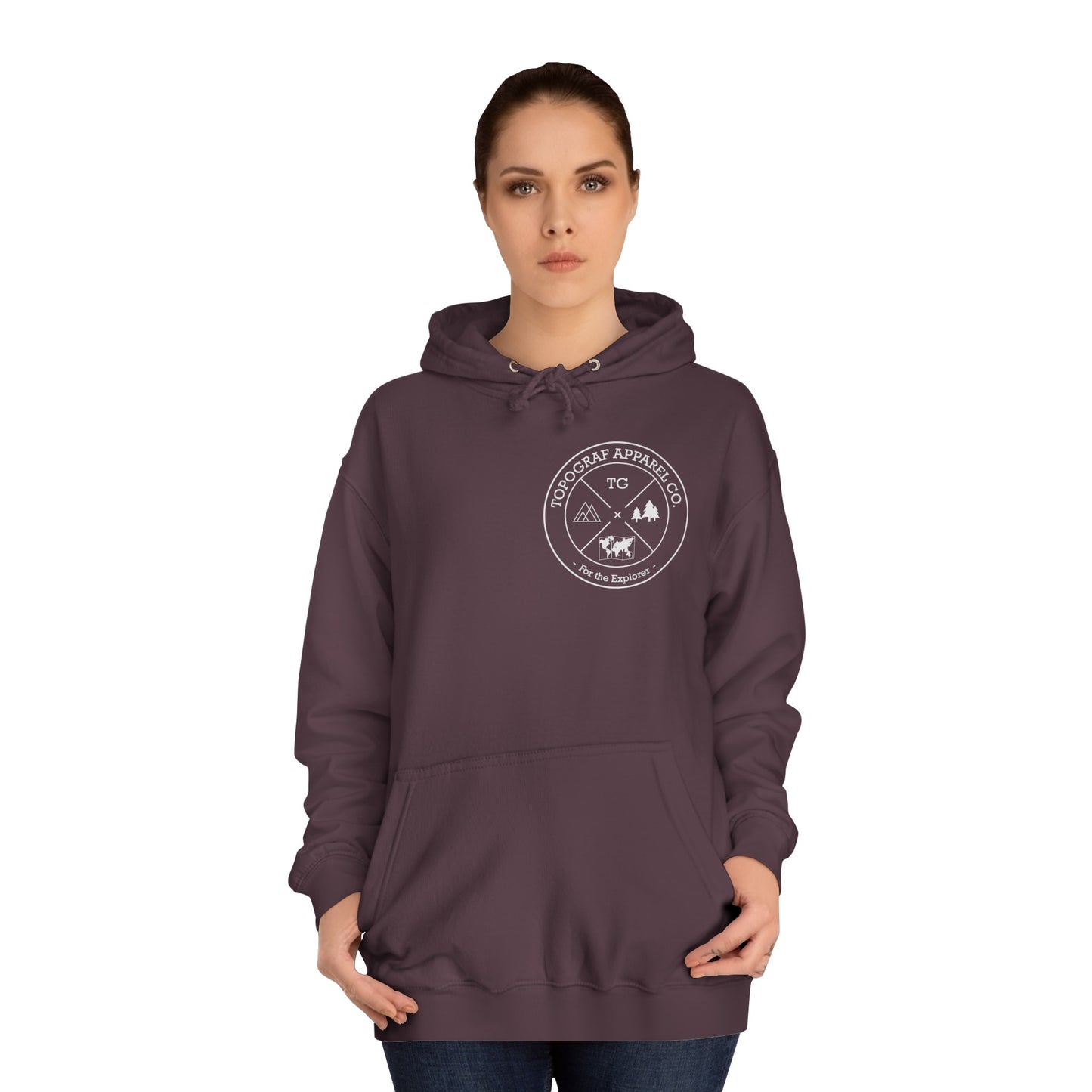 Mt. Katahdin, ME Hooded Sweatshirt