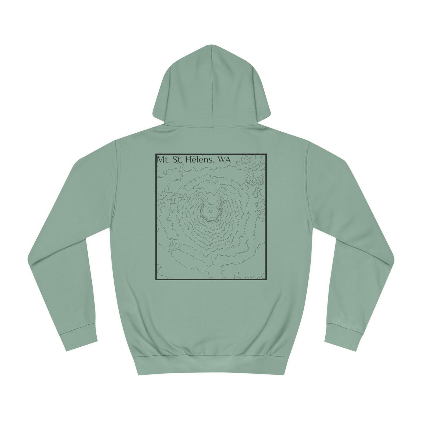 Mt. St. Helens, WA Hooded Sweatshirt