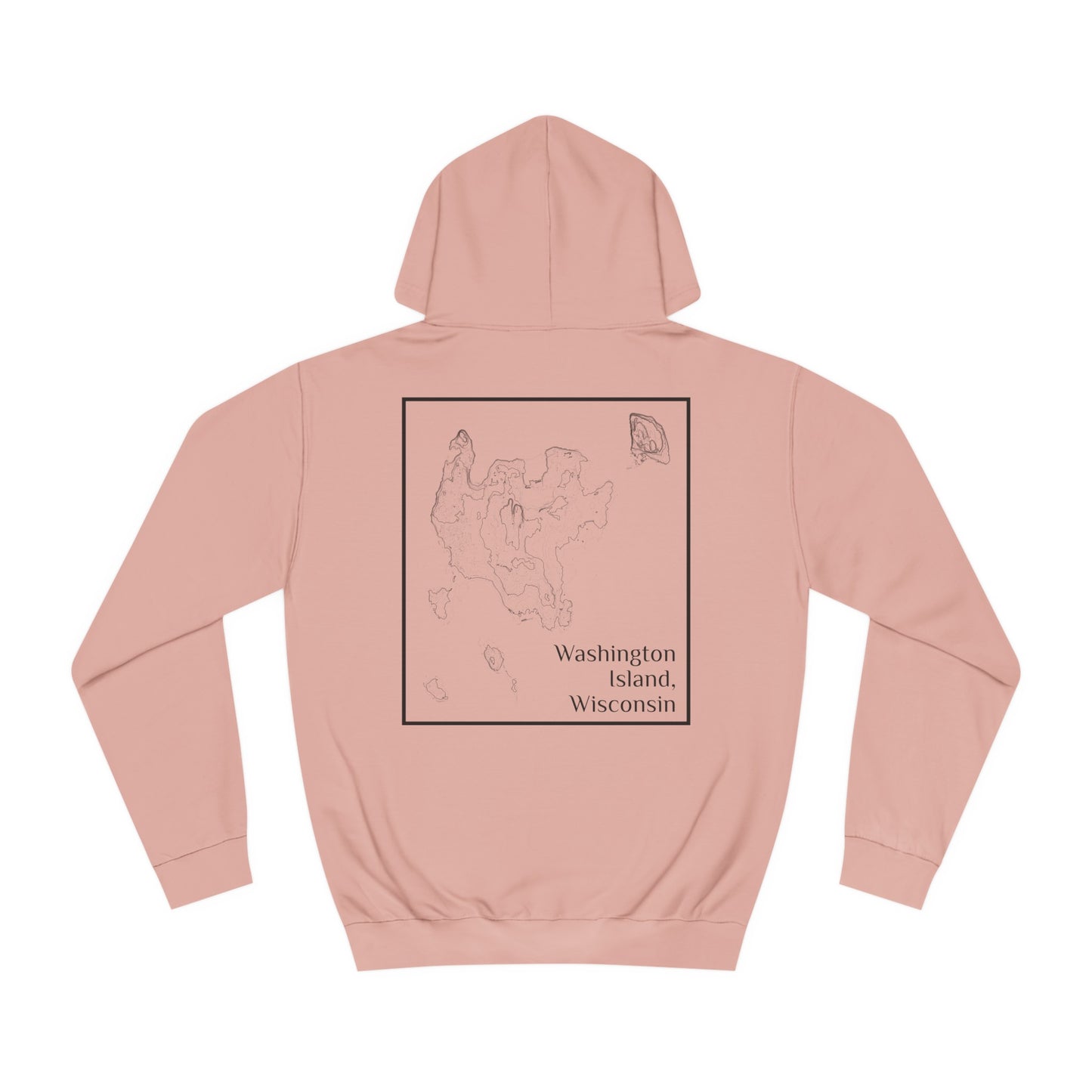 Washington Island, WI Hooded Sweatshirt