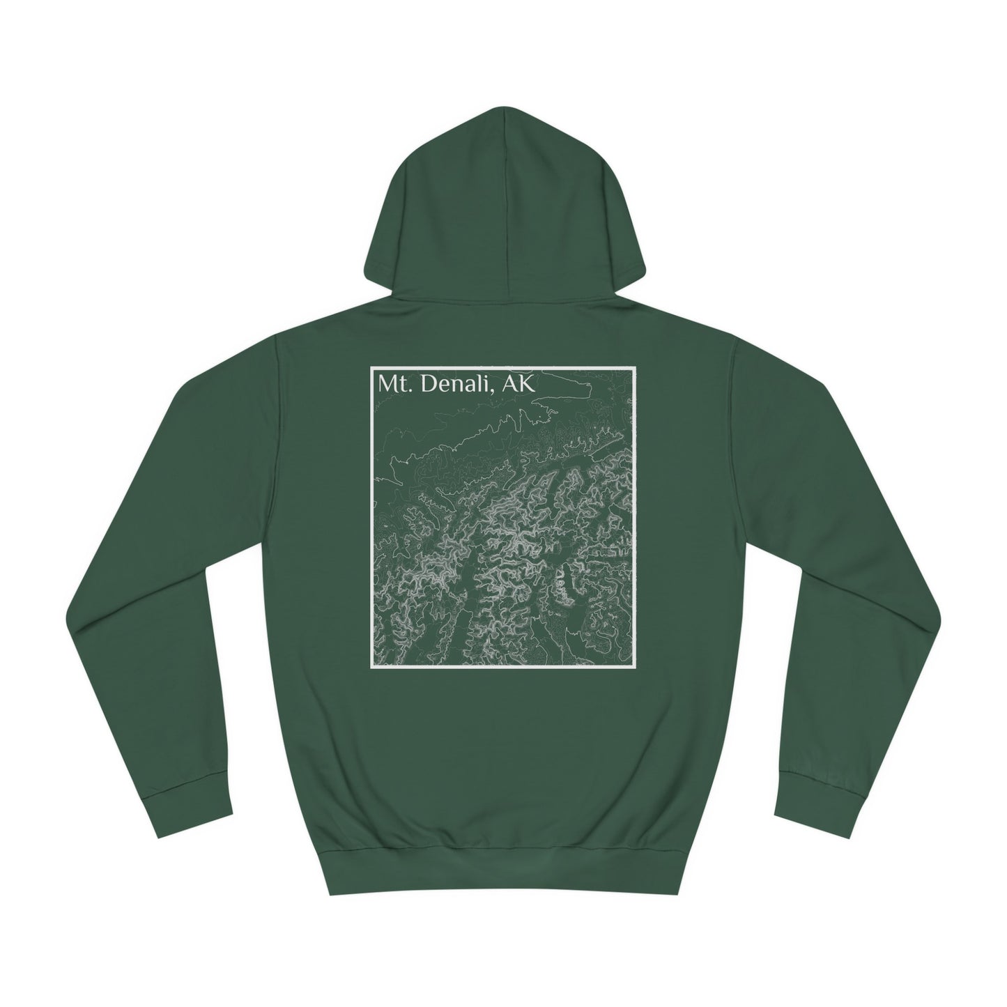 Mt. Denali, AK Hooded Sweatshirt