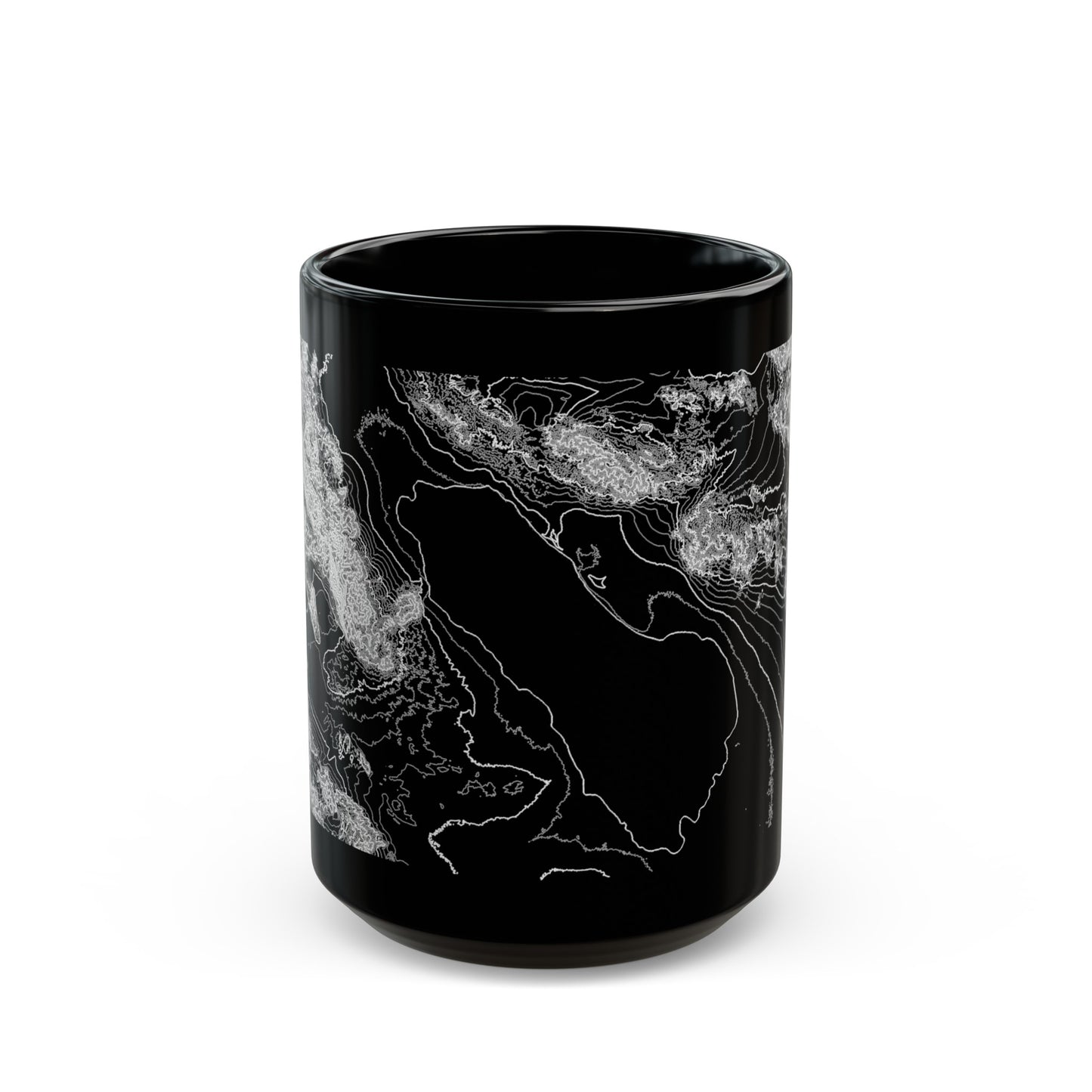 Salton Sea, CA Black Mug 15 oz.