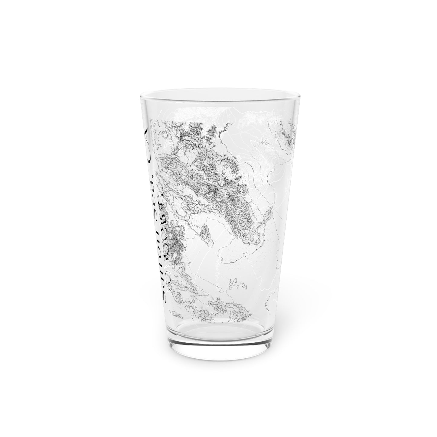 Salton Sea, CA Pint Glass, 16oz