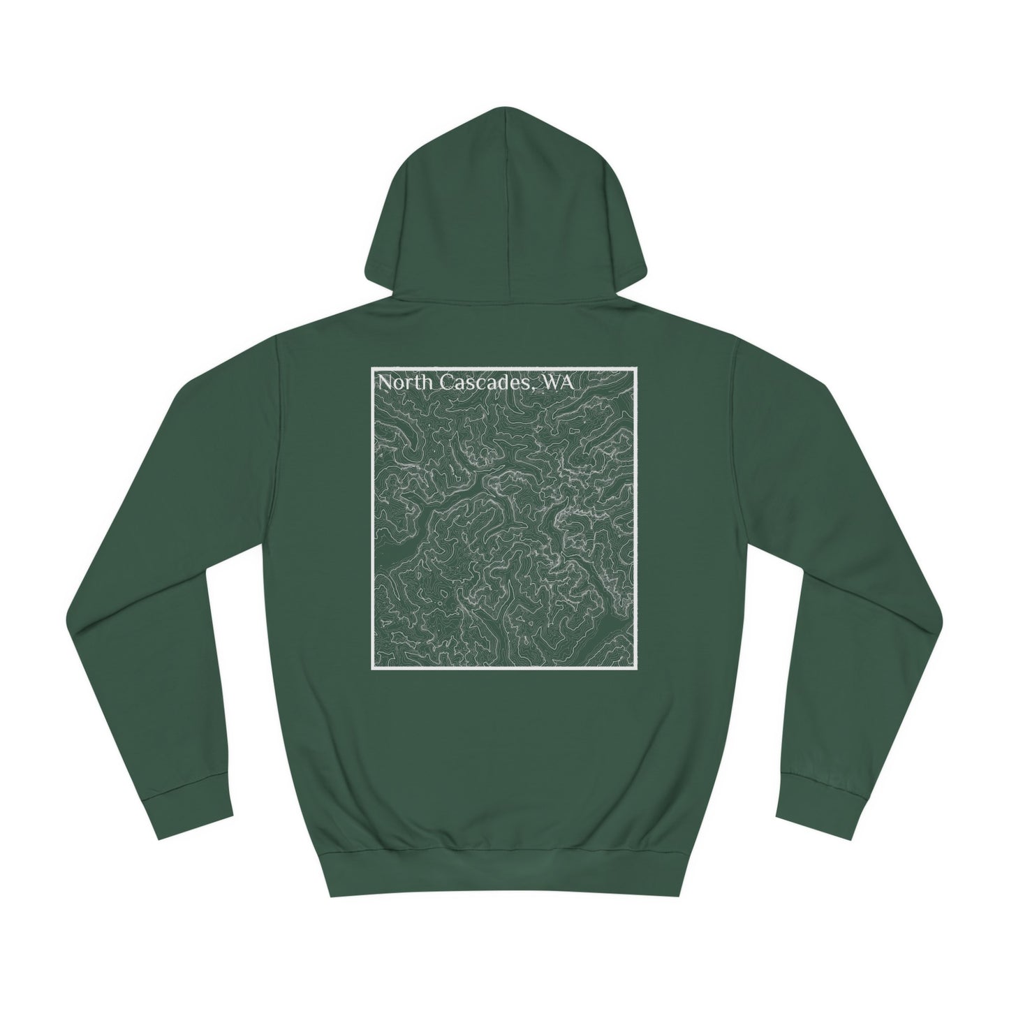 North Cascades, WA Hooded Sweatshirt