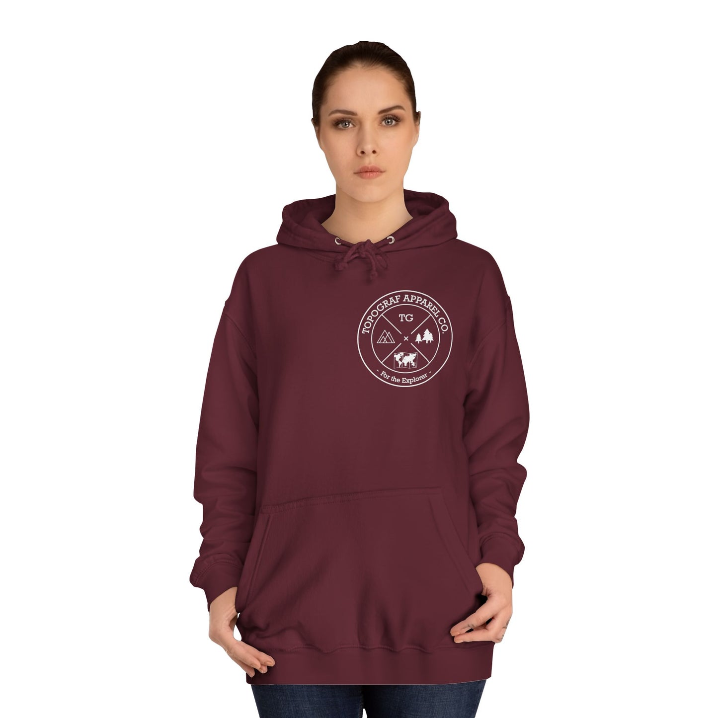 Mt. McKinley, AK Hooded Sweatshirt