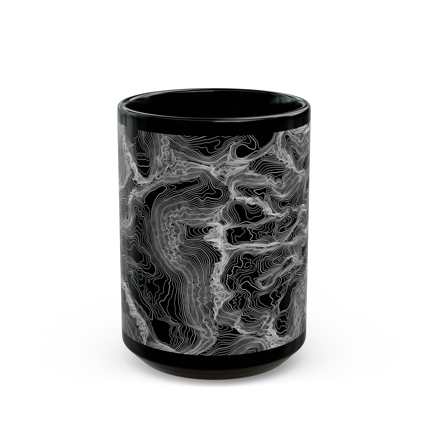 Mt. Whitney, CA Black Mug 15 oz.