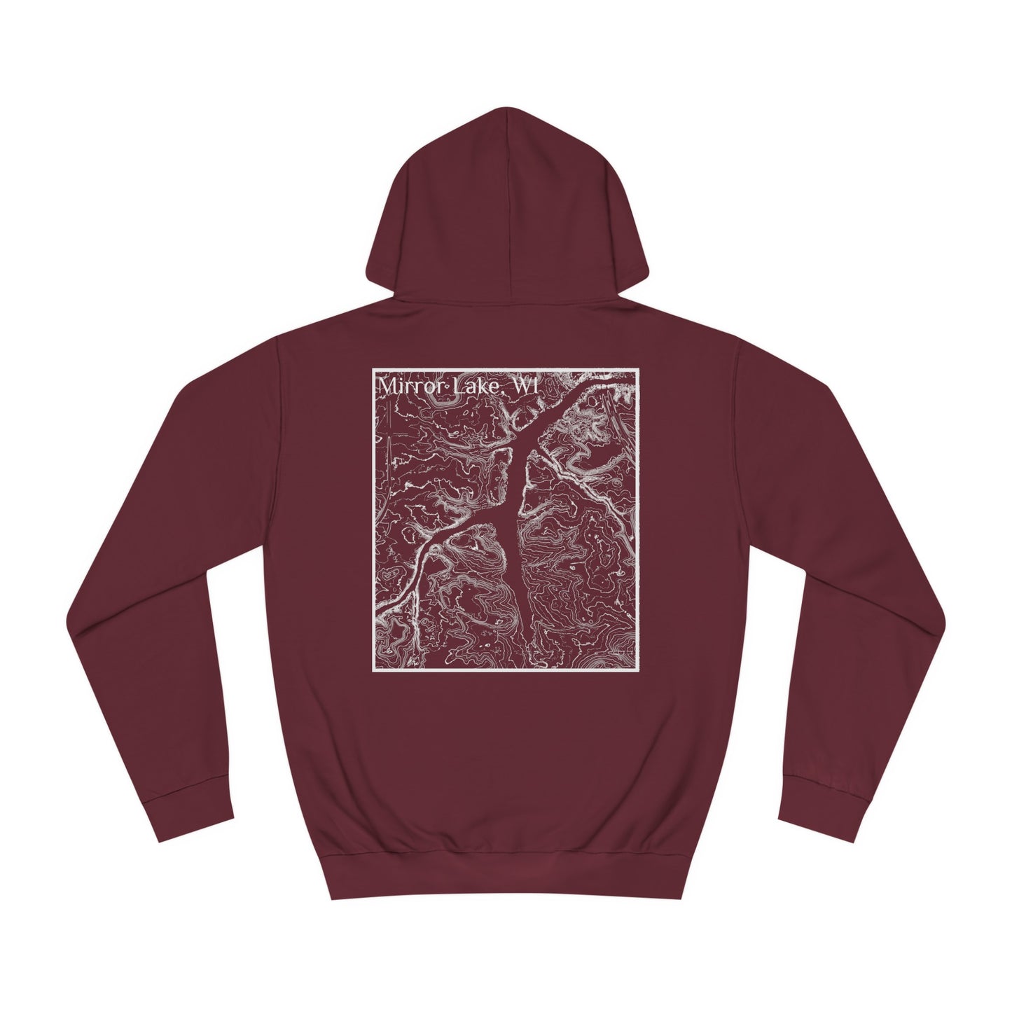 Mirror Lake, WI Hooded Sweatshirt