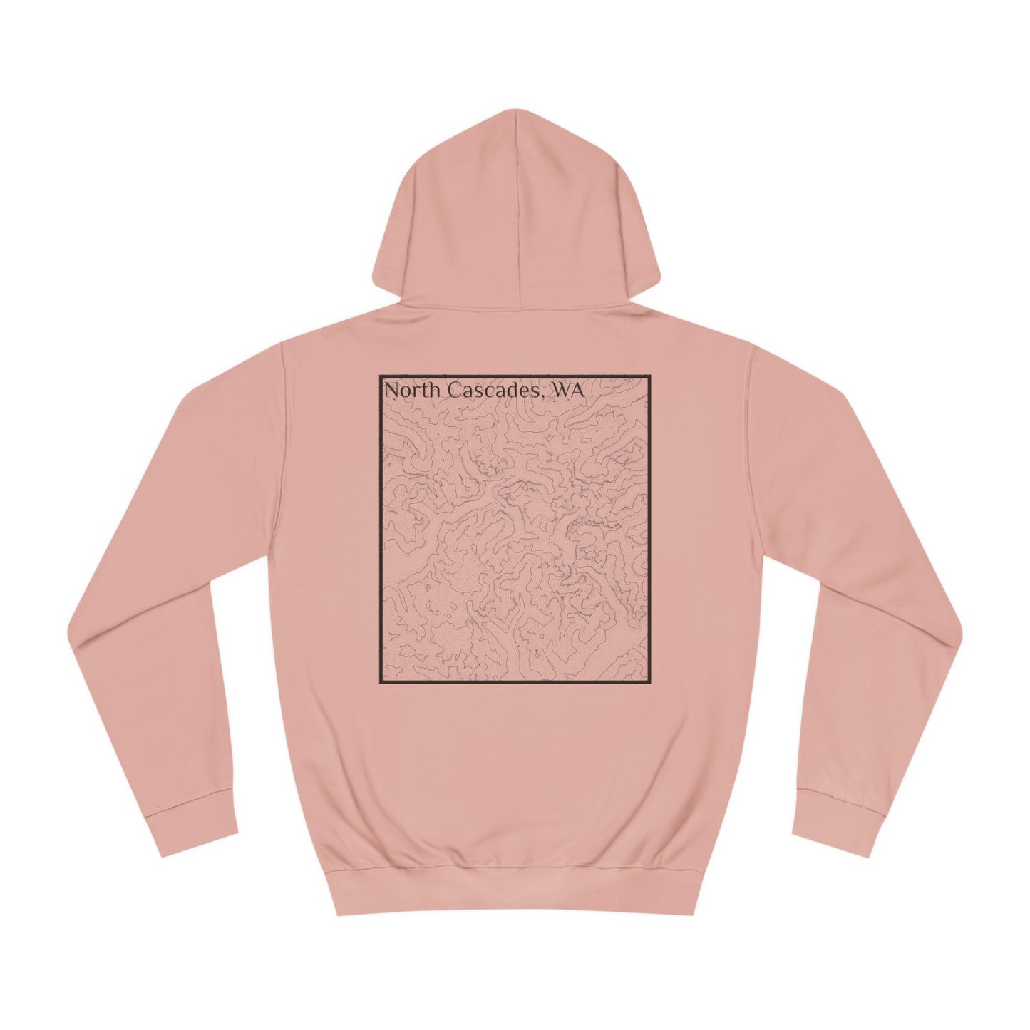 North Cascades, WA Hooded Sweatshirt