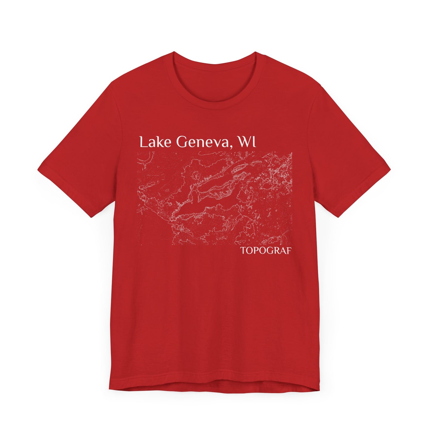 Lake Geneva, WI Short Sleeve Tee
