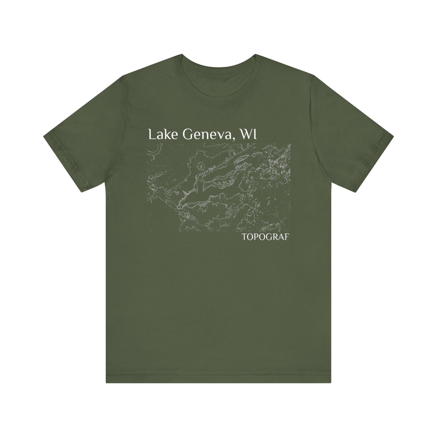 Lake Geneva, WI Short Sleeve Tee