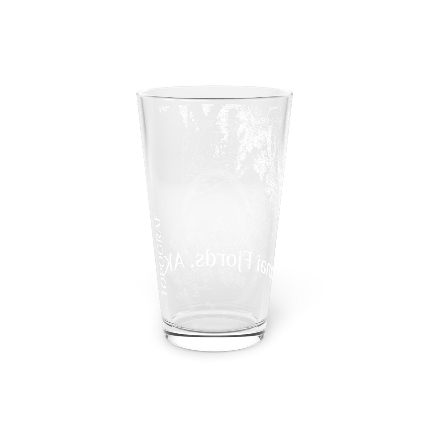 Kenai Fjords, AK Pint Glass, 16oz