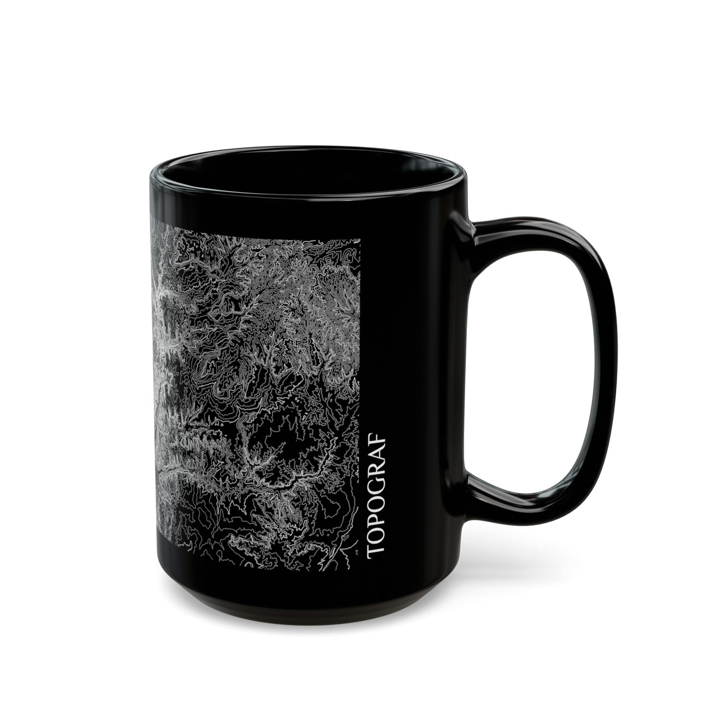 Zion, UT Black Mug 15 oz.