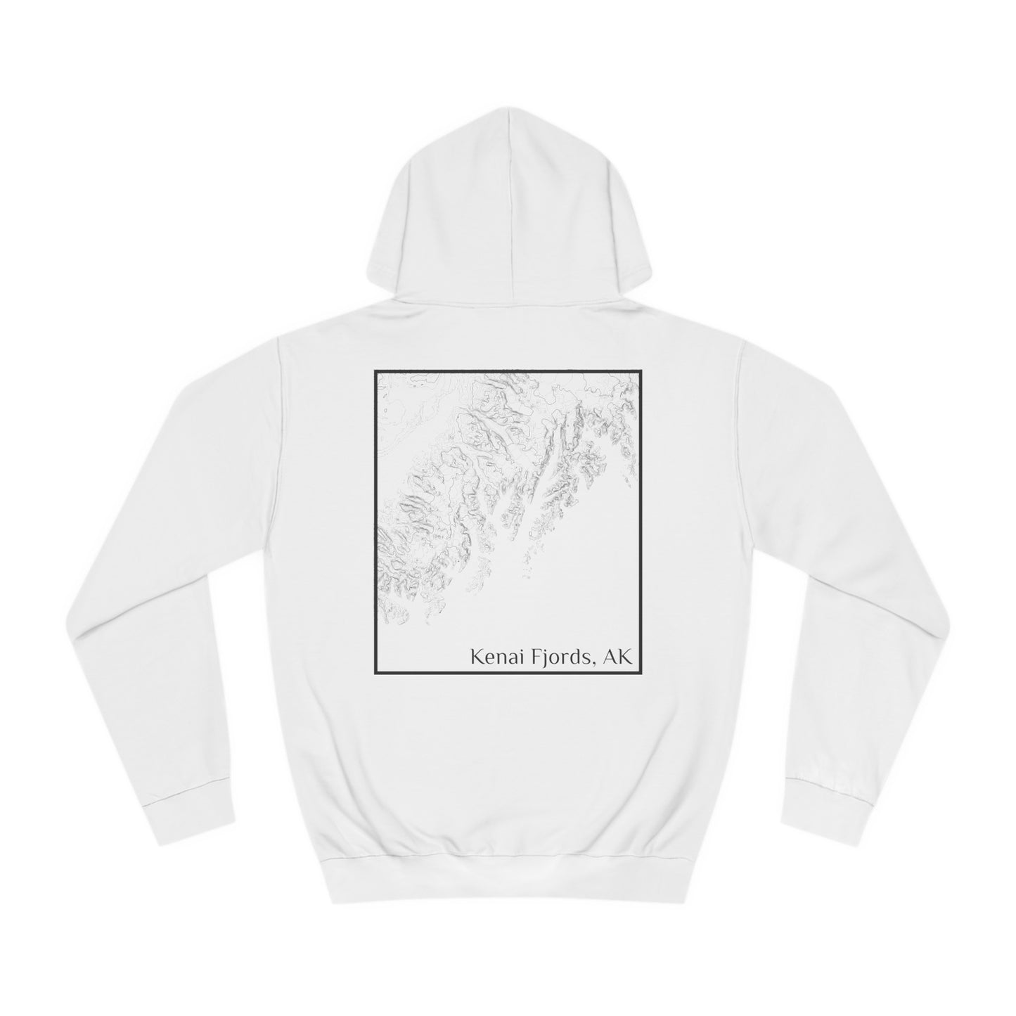 Kenai Fjords, AK Hooded Sweatshirt