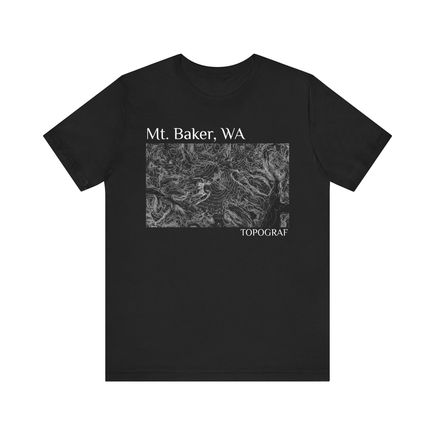 Mt. Baker, WA Short Sleeve Tee