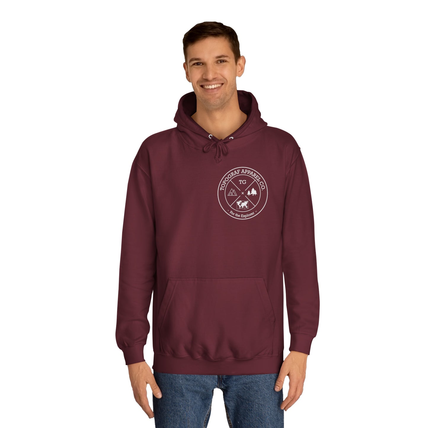 Mt. Katahdin, ME Hooded Sweatshirt