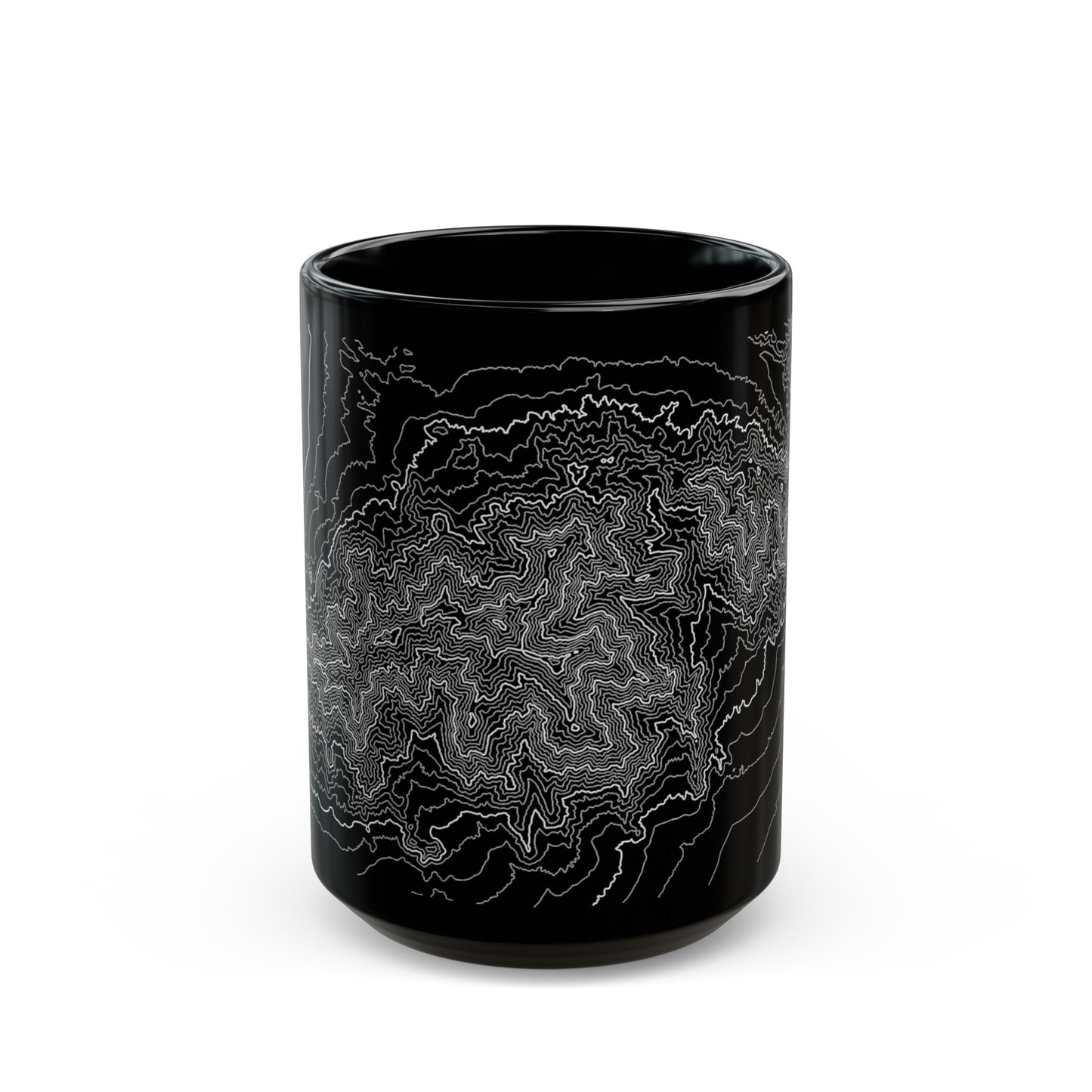 Mt. Tiefort, NTC Black Mug 15 oz.