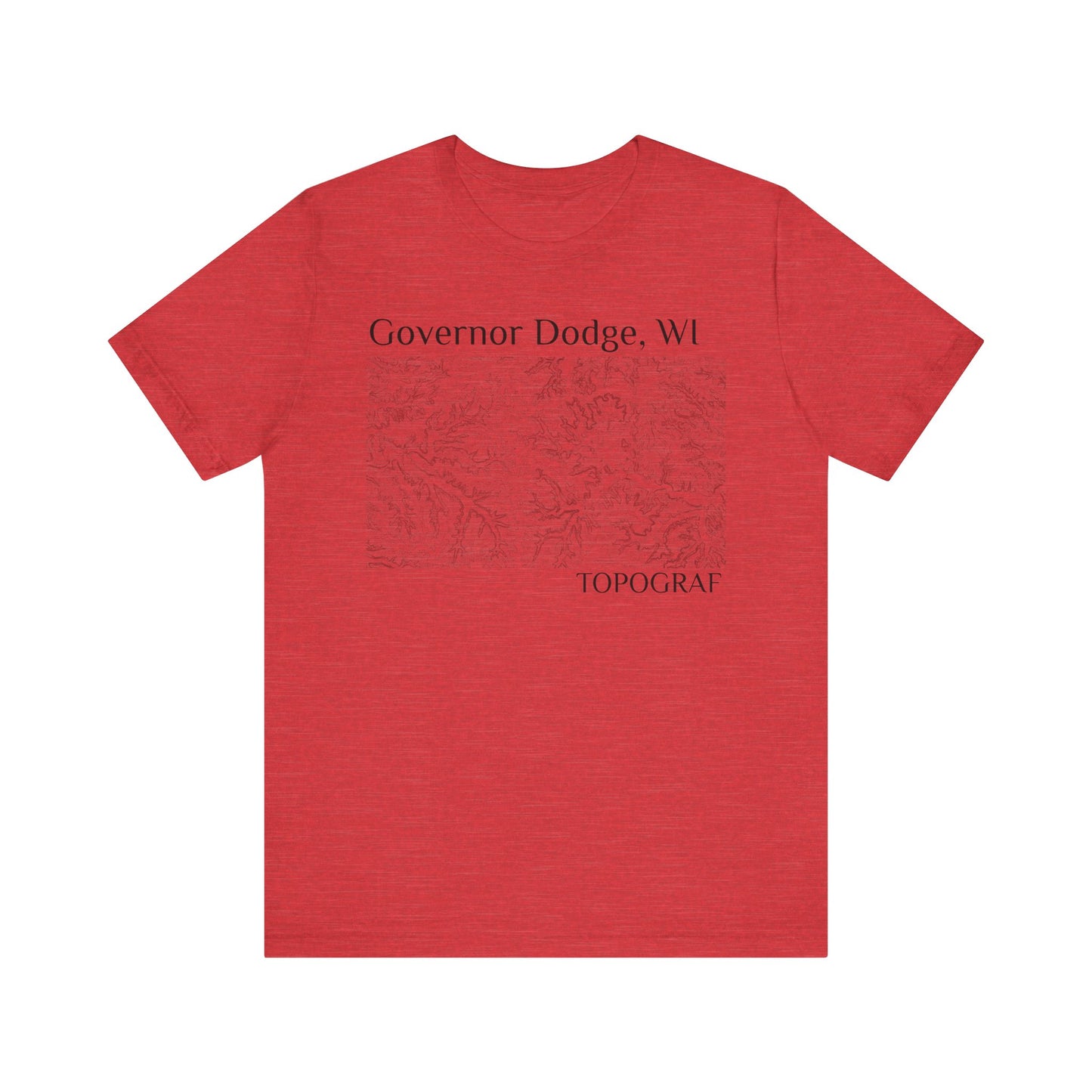 Governor Dodge, WI, Short Sleeve Tee