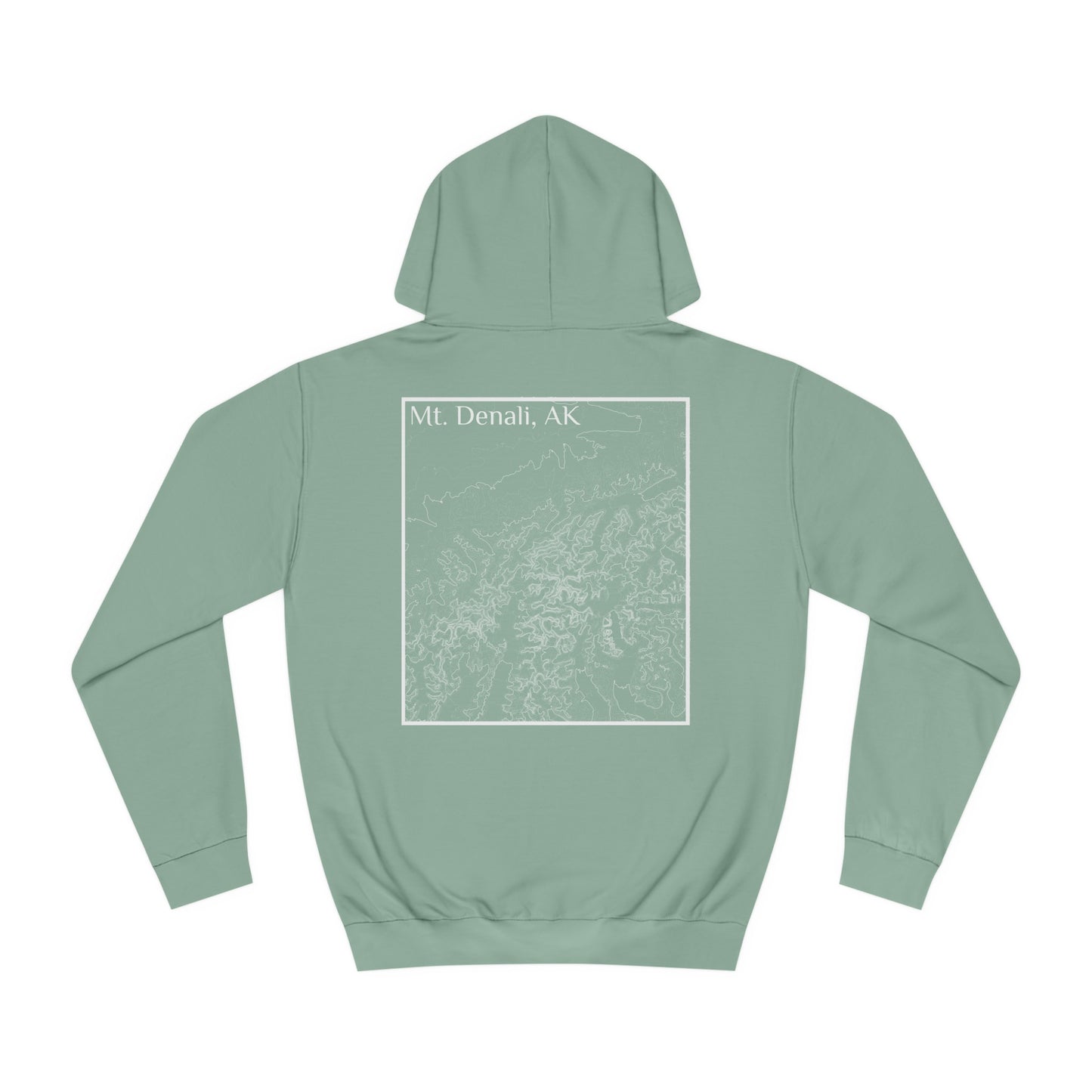 Mt. Denali, AK Hooded Sweatshirt