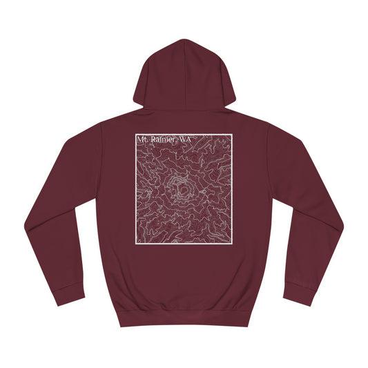 Mt. Rainier, WA Hooded Sweatshirt