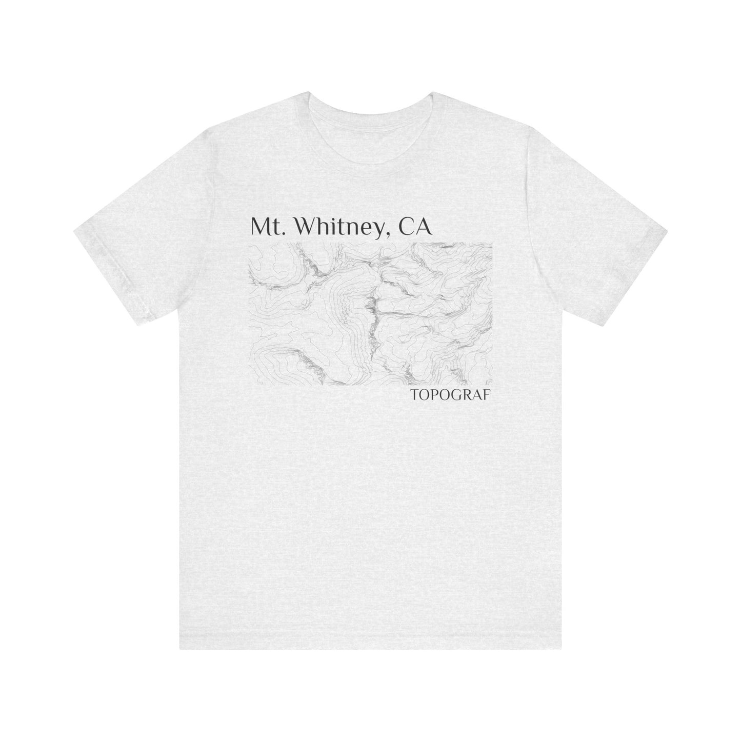 Mt. Whitney, CA Short Sleeve Tee