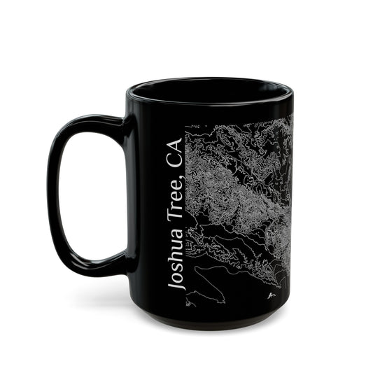 Joshua Tree, CA Black Mug 15 oz.