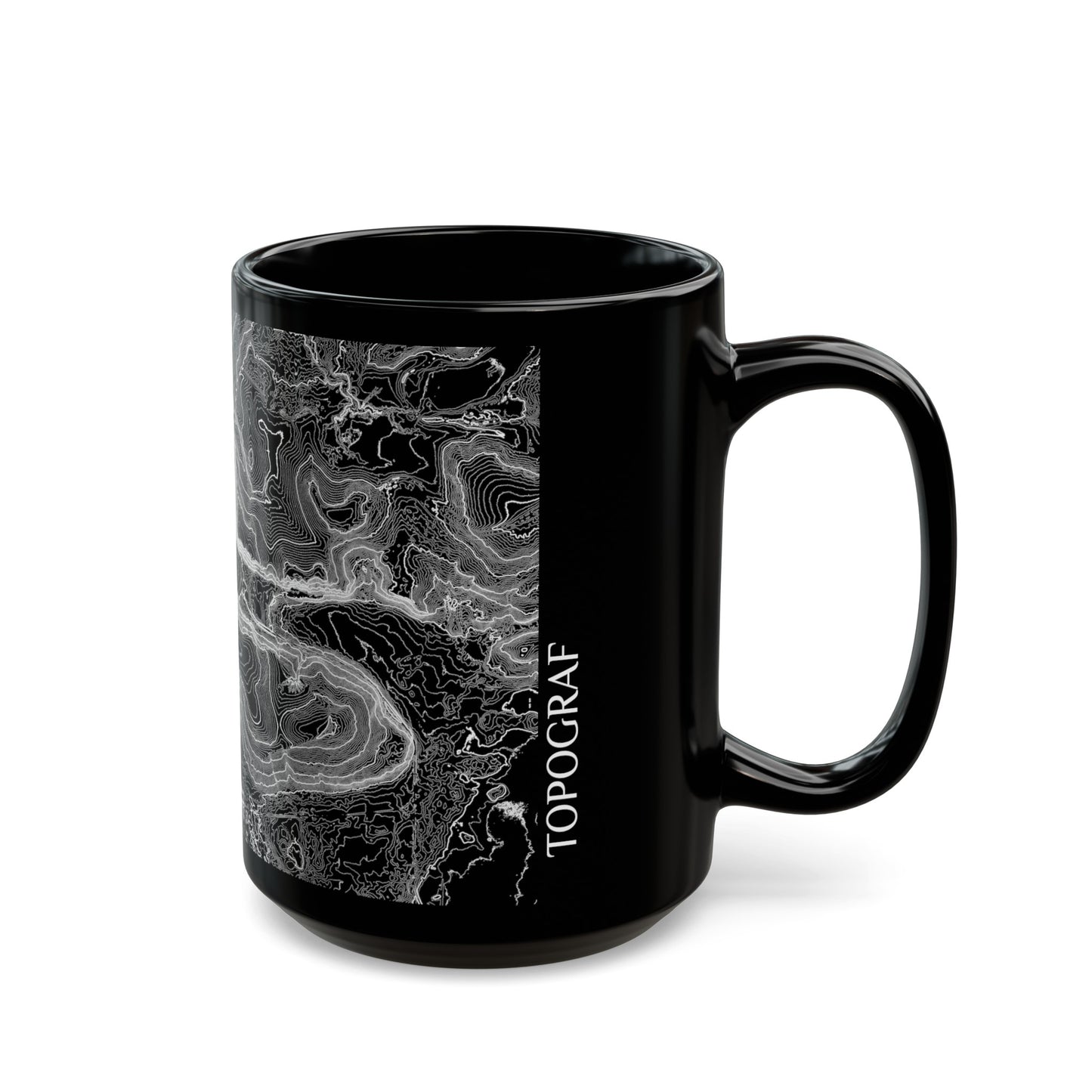 Devil's Lake, WI Black Mug 15 oz.