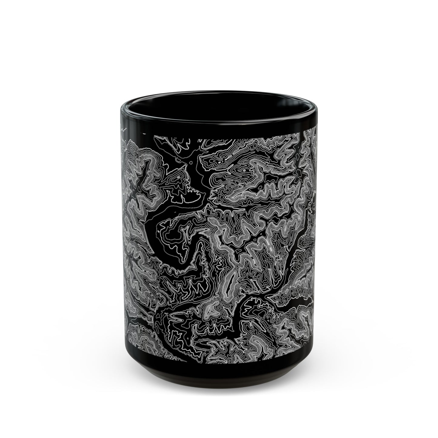 Wildcat Mountain, WI Black Mug 15 oz.