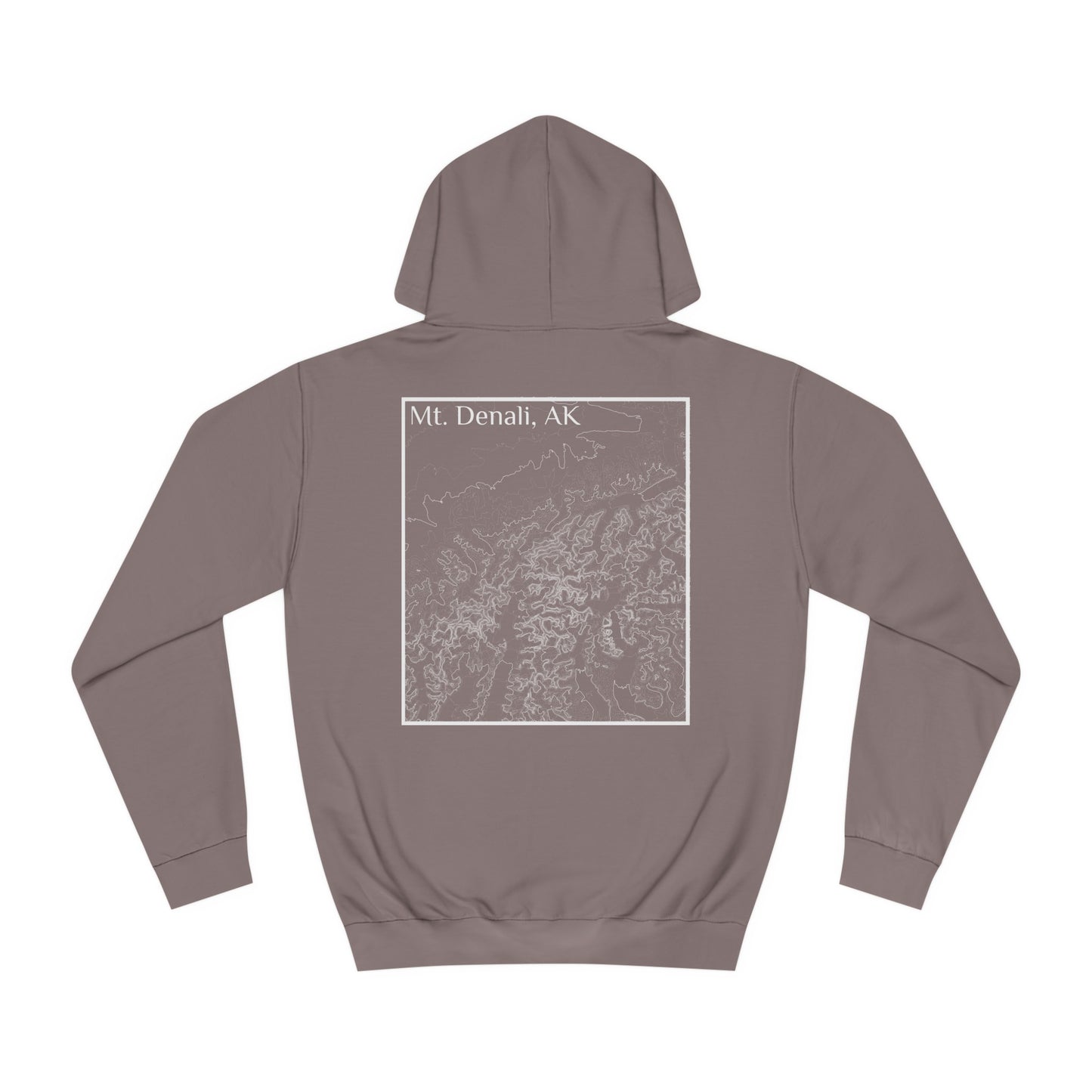 Mt. Denali, AK Hooded Sweatshirt